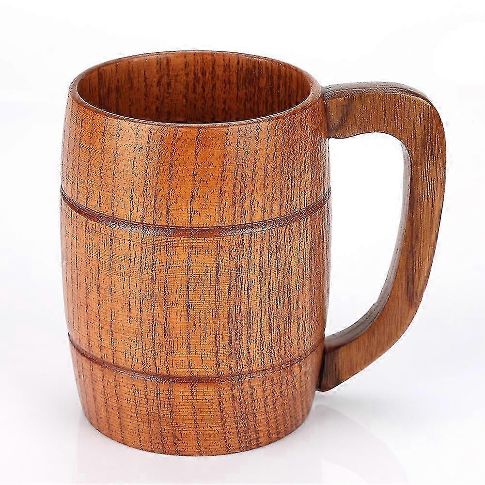 Natural Solid Wood Cup Water Teacup Gift Collection Beer Mug