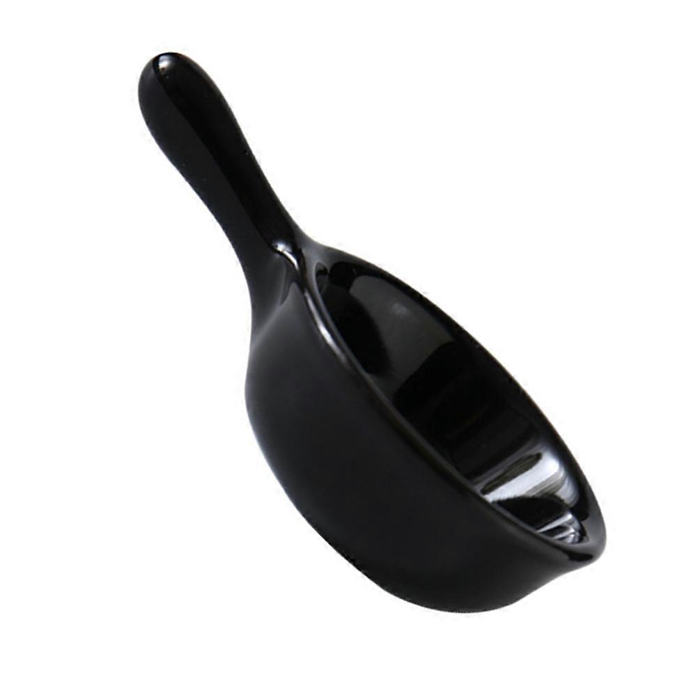 Mini Dipping Sauce Dish Ceramic Appetizer Plates with Handle for Condiment Storage 1Set