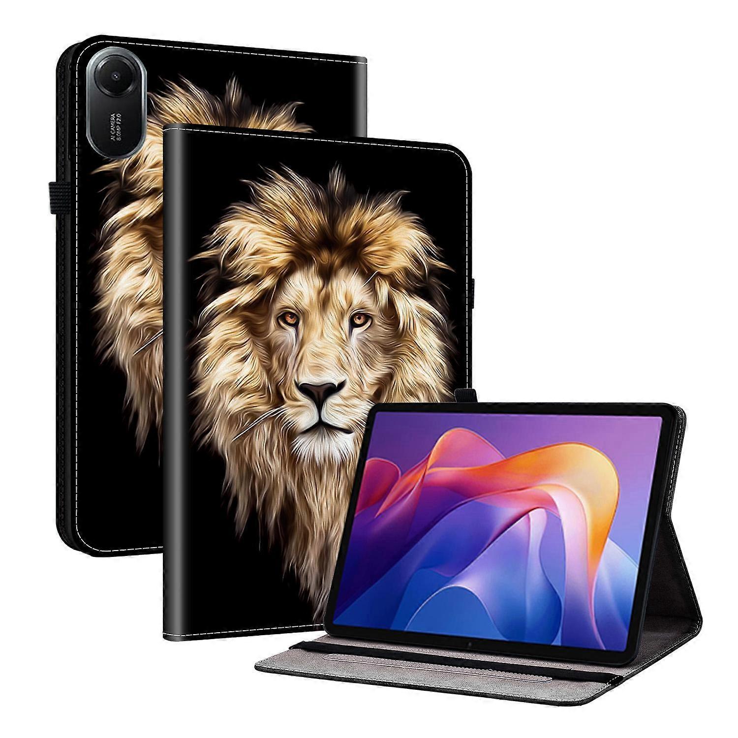 Crystal Texture Colored Drawing Leather Tablet Case For Xiaomi Redmi Pad 2 11 inch