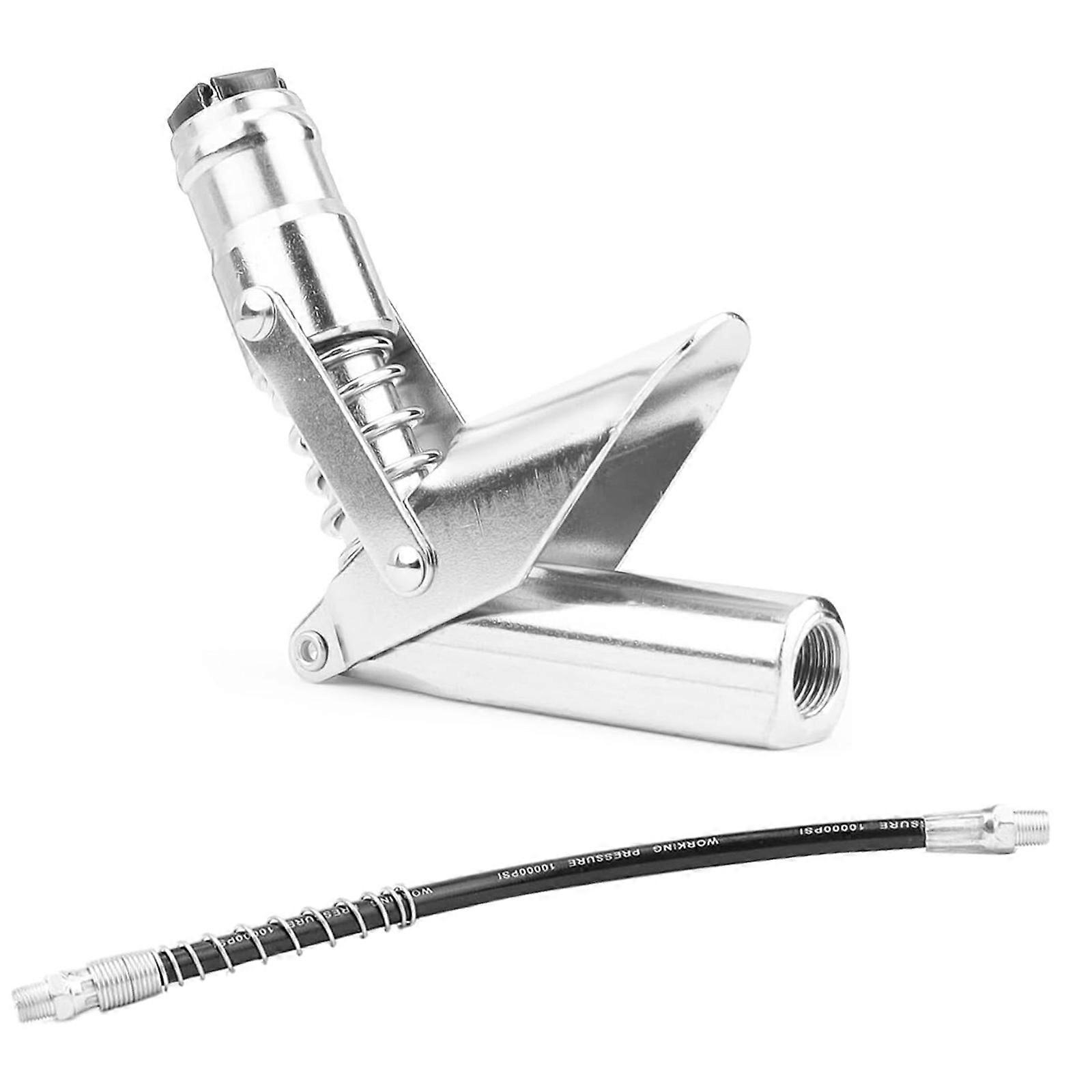 Replacement Grease Nipple Attachment Coupler Injector Nipple Single Lever Grease Coupler Injector Nipple without Leakage Multicolor