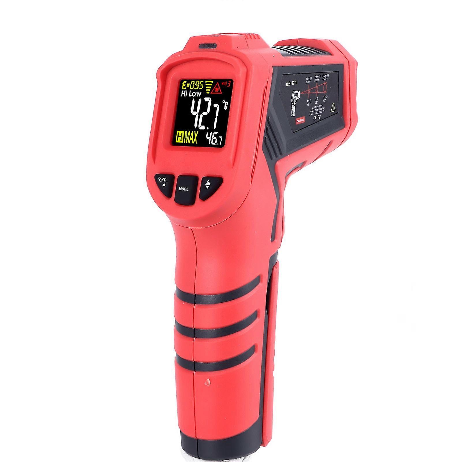 Infrared Temp Gun High Accuracy LCD Display Handheld Temperature Meter for Car HVAC Home Repairs -58°F~752°F