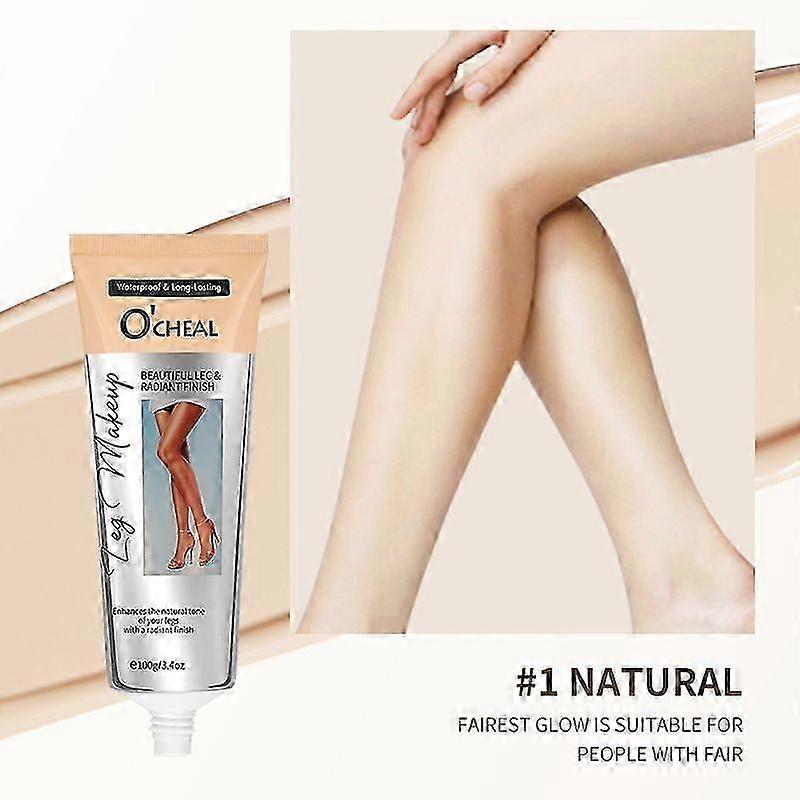 Bacak Makyajı Suya Dayanıklı Transfer Yok, Bacak Damar Örtüsü, Uzun Ömürlü Su Geçirmez Bacak Ve Vücut Yara İzi Dövme Örtme, Tam Kapsama, Hafif, Kolay Uygulama