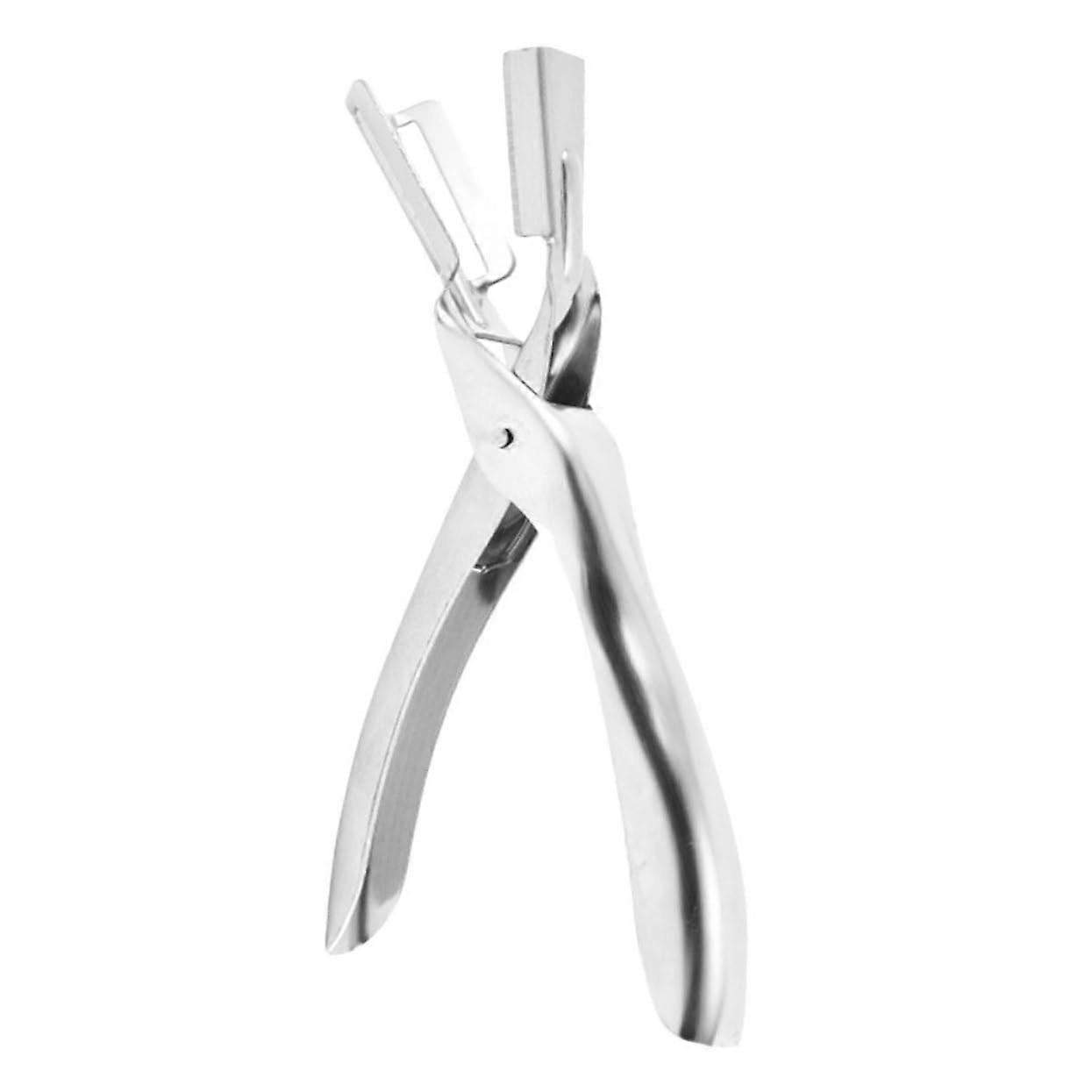 Lobster peeler for effortless shell removal of crayfish, protects nails and keeps fingers clean for seafood.