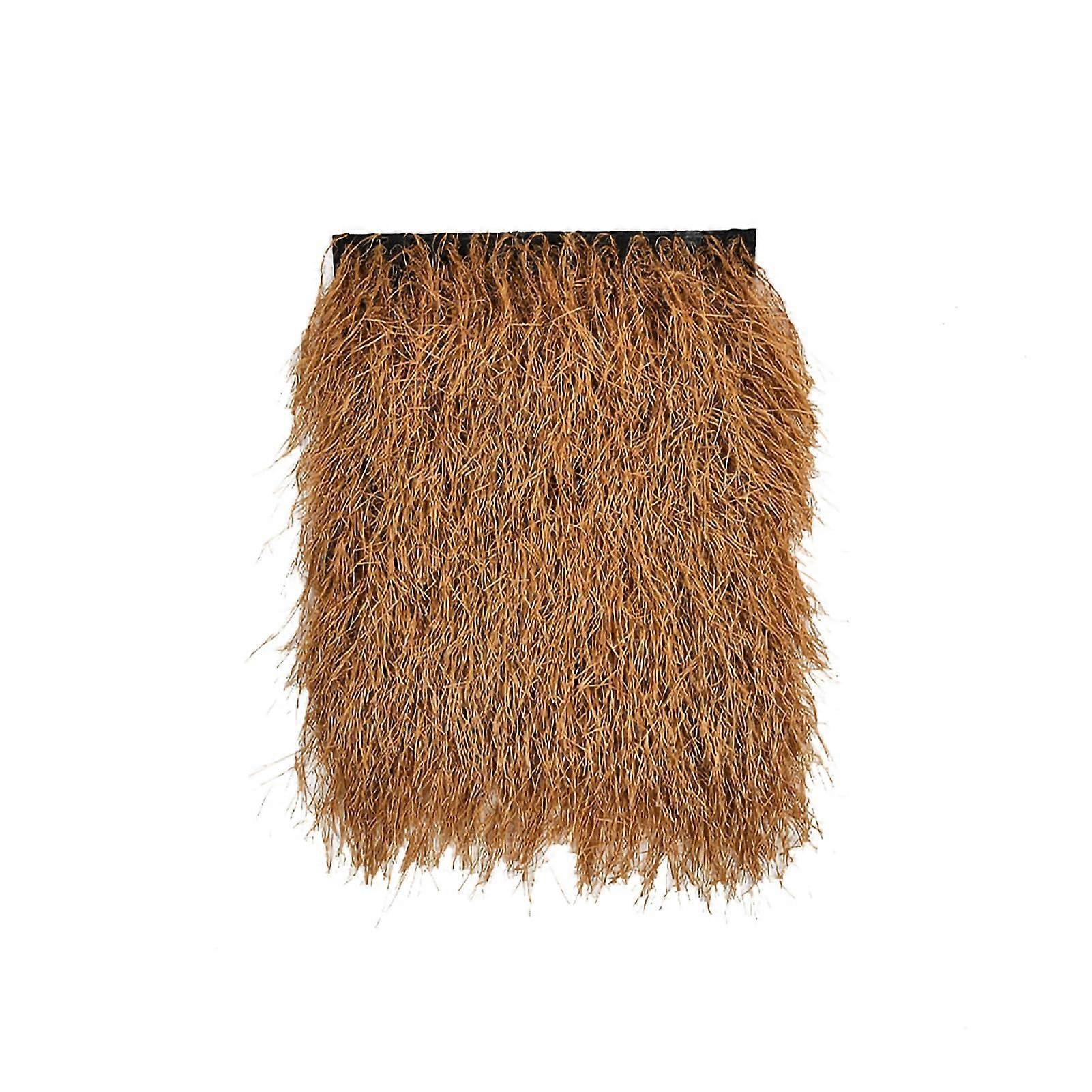 Simulated straw mat style, artificial straw roll, garden fence, courtyard straw, Mexican bar, grass straw roll, roof, party decoration (3.2x13.1ft)