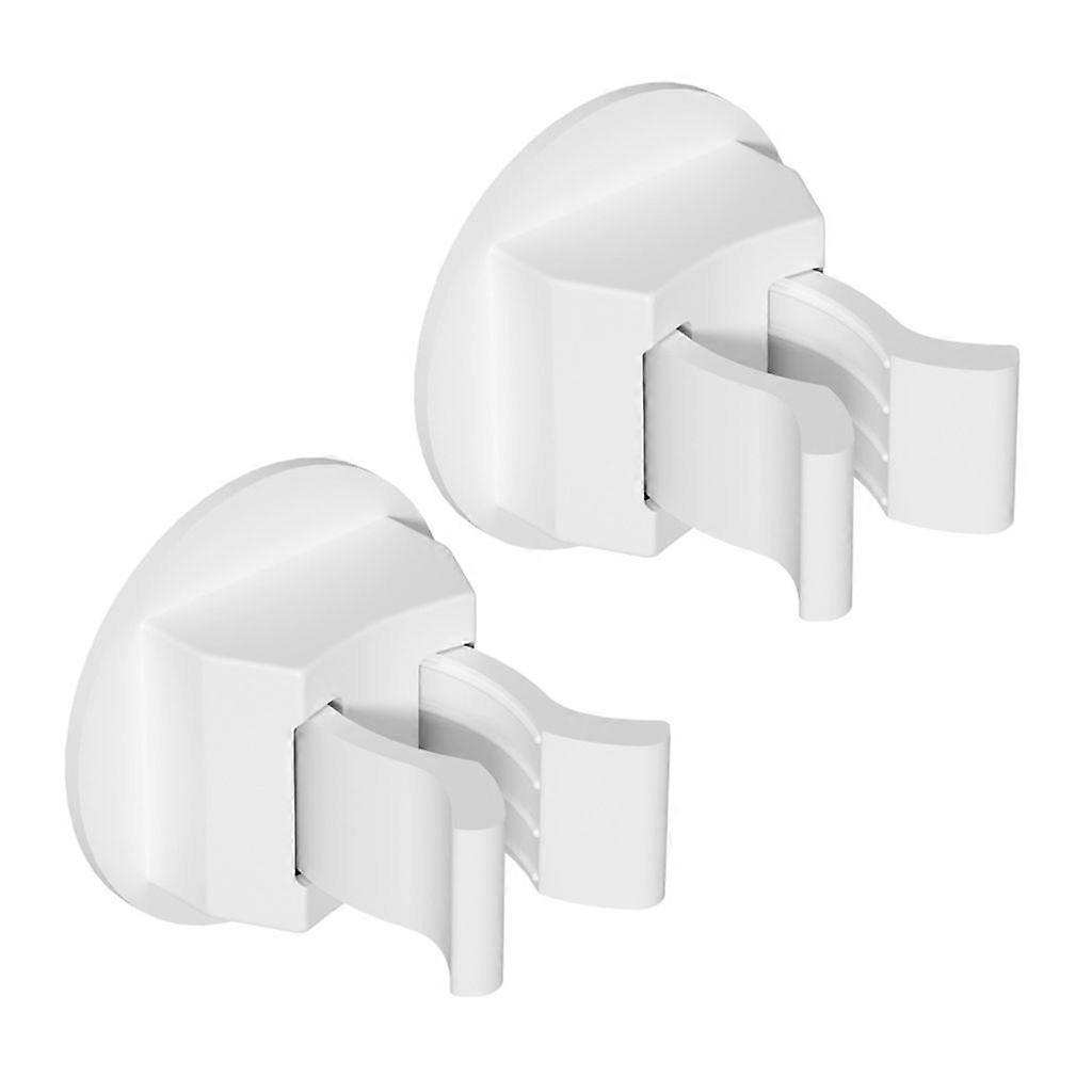 2pcs Mop Brooms Holder Wall Mounted Mop Hook Cleaning Tool Storage Rack