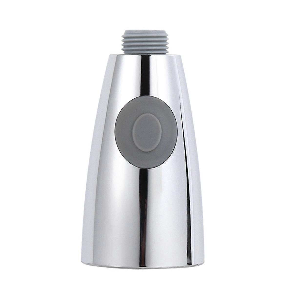 Water Saving Faucet Sprayer Nozzle with Reliable Quality for Kitchen Home Use in Silver ABS