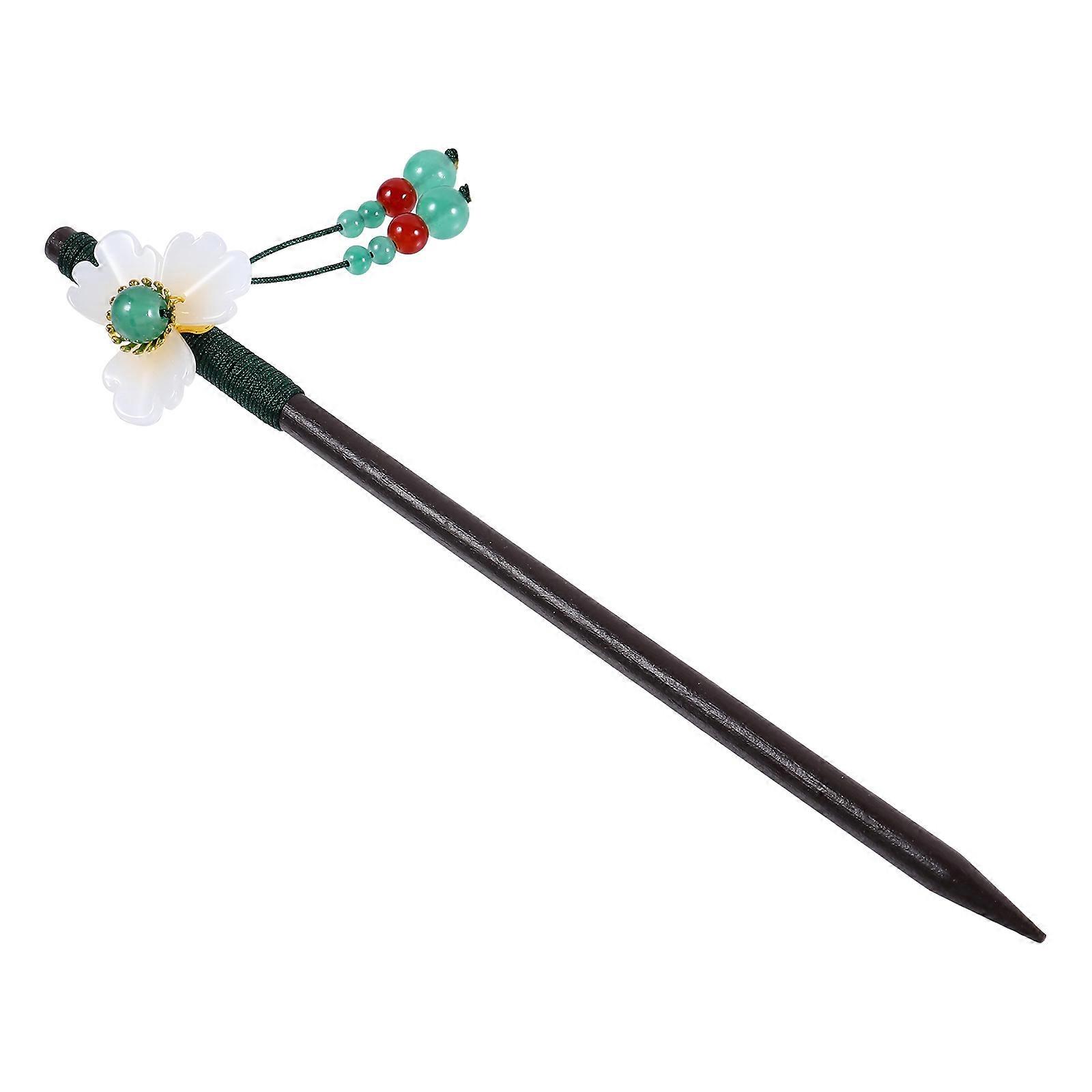 Retro Hair Fork Made of Durable Synthetic Material for Decoration Multi Color 6 Inches
