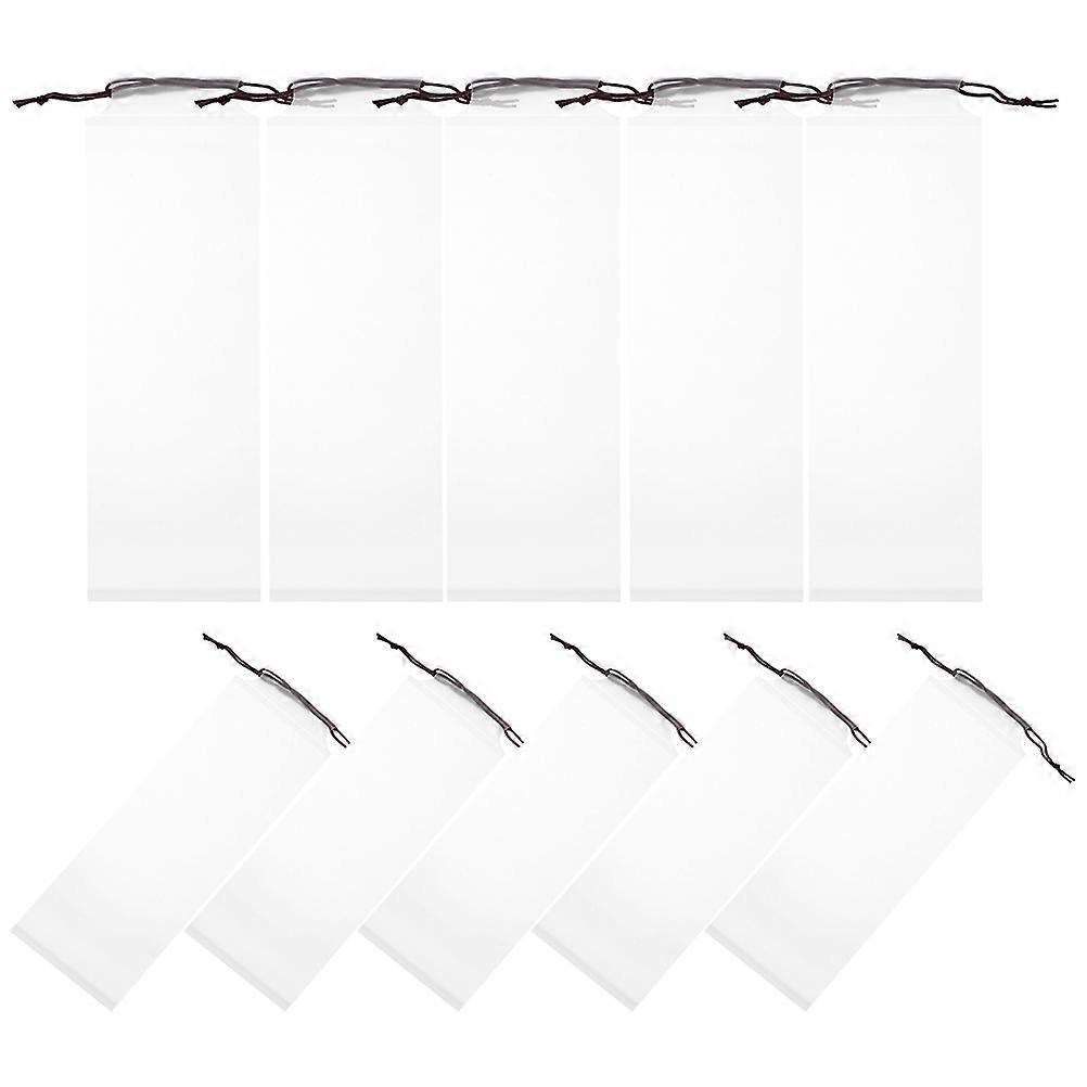 Wet Umbrella Bag Peva Folding Umbrella Sleeves for Storage 20Pcs
