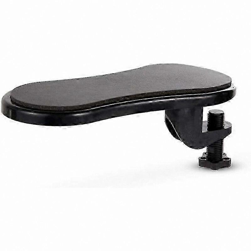Ergonomic Wrist Support Pad, Adjustable Keyboard Armrest for Comfortable Typing (Black)