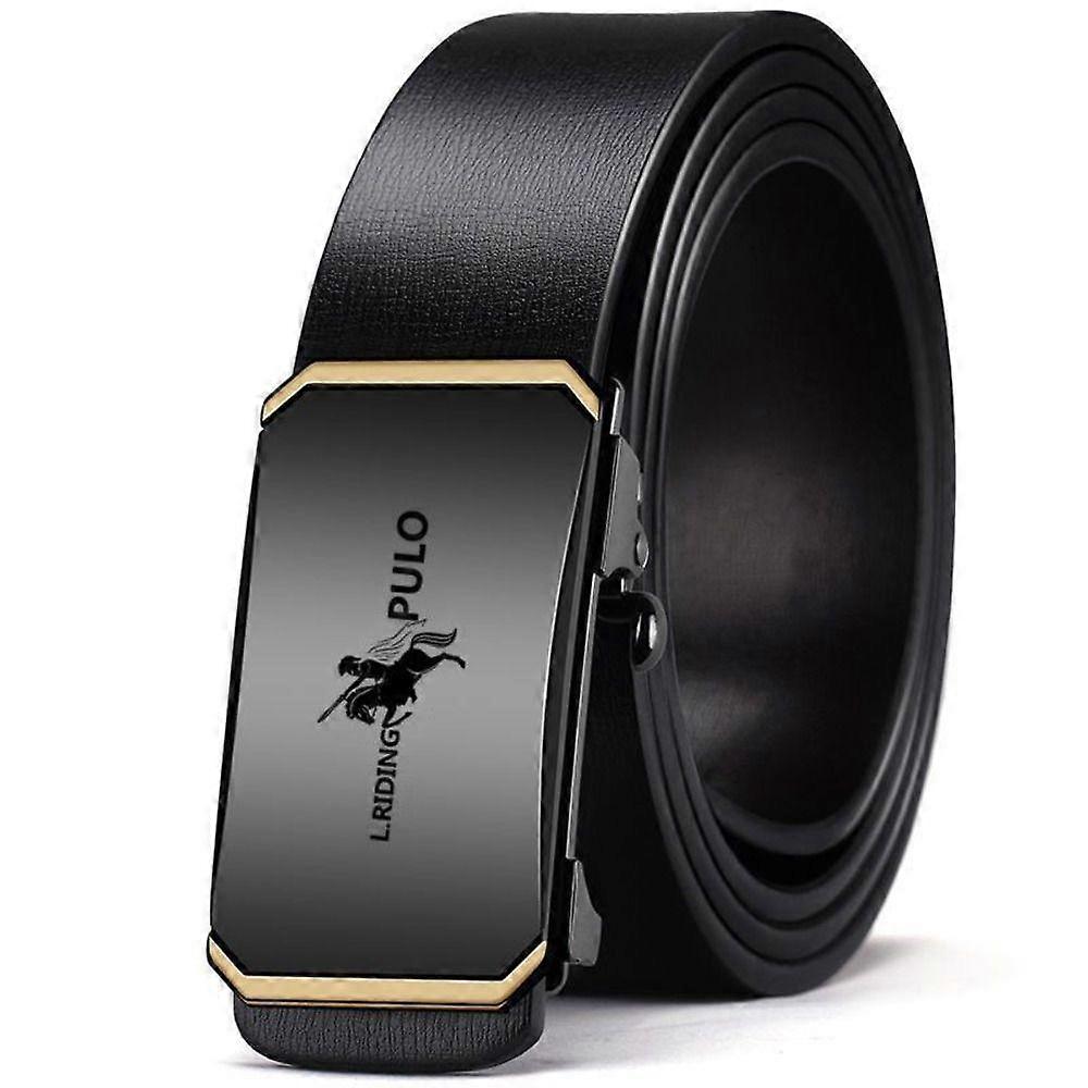 Luxury Design Automatic Buckle Belt Man Waist Strap Vintage Waistband
