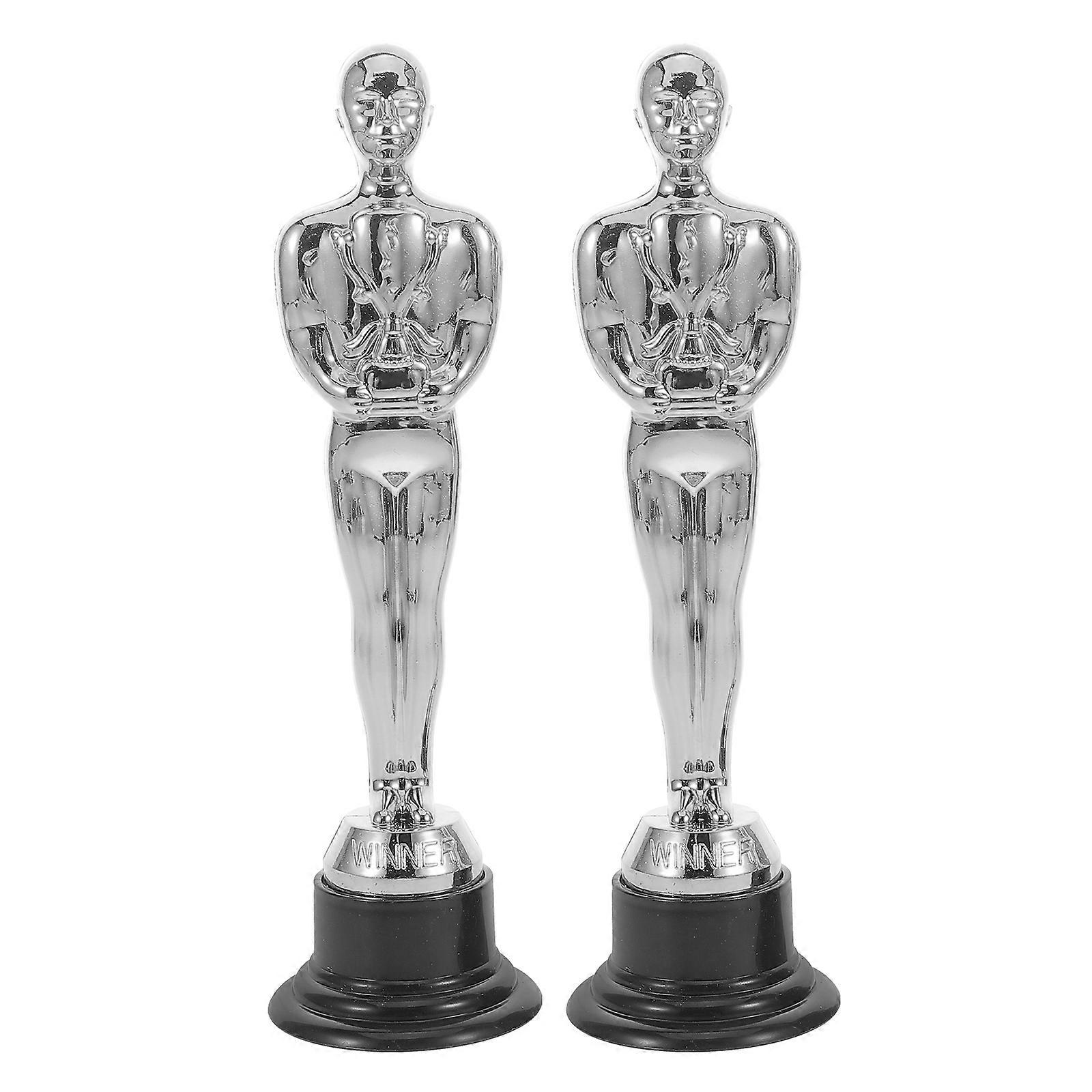 Trophy Toy For Children Sports Reward Electroplated Finish 2Pcs