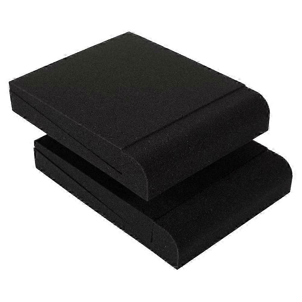 2 Pcs High Density Foam Speaker Pads - Speaker Isolation Pad, Monitor Acoustic Isolation Pads,Studi
