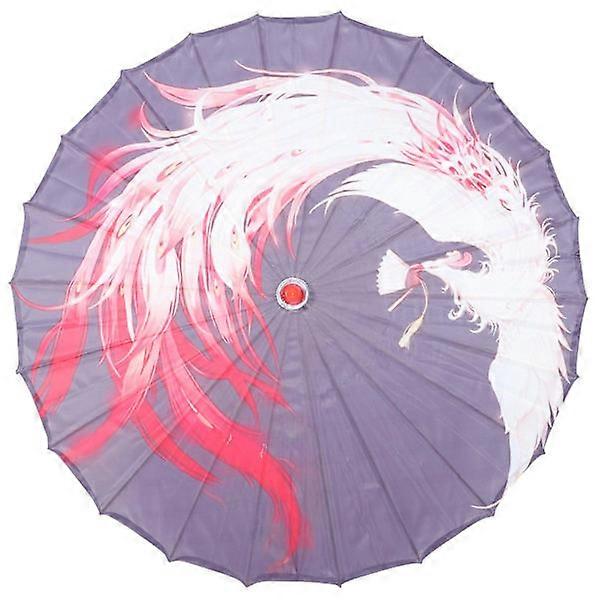 Zijde Doek Paraplu Japanse Kunst Klassieke Dans Paraplu Fo