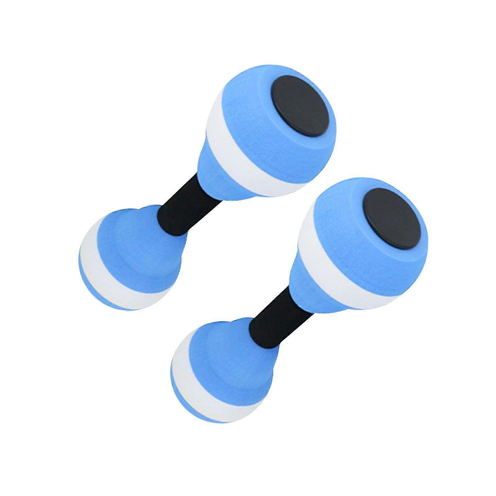 2025 Aquatic Dumbbells Water Aerobic Exercise for Training Workouts Swimming Pool Pink and White
