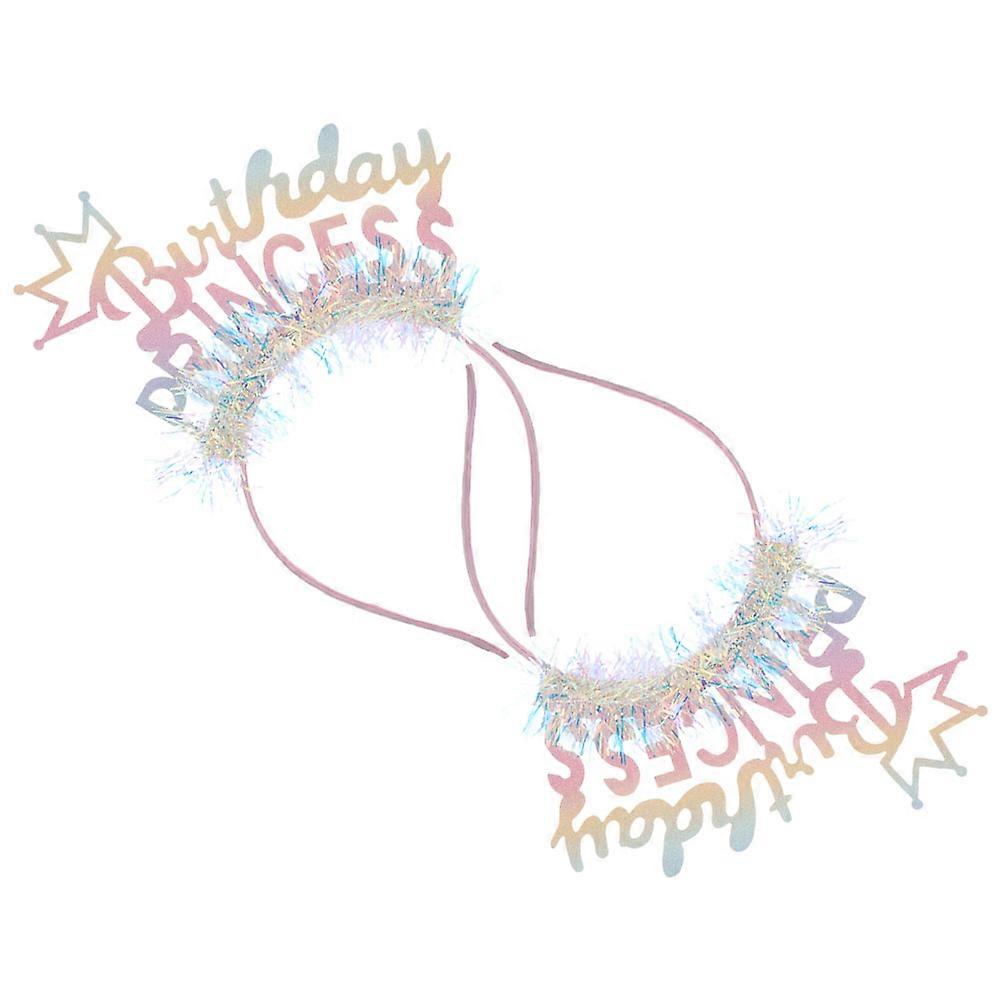 Glittery Rhinestone Crown Tiara for Princess Birthday Parties and Imaginative Play – 2 Pack