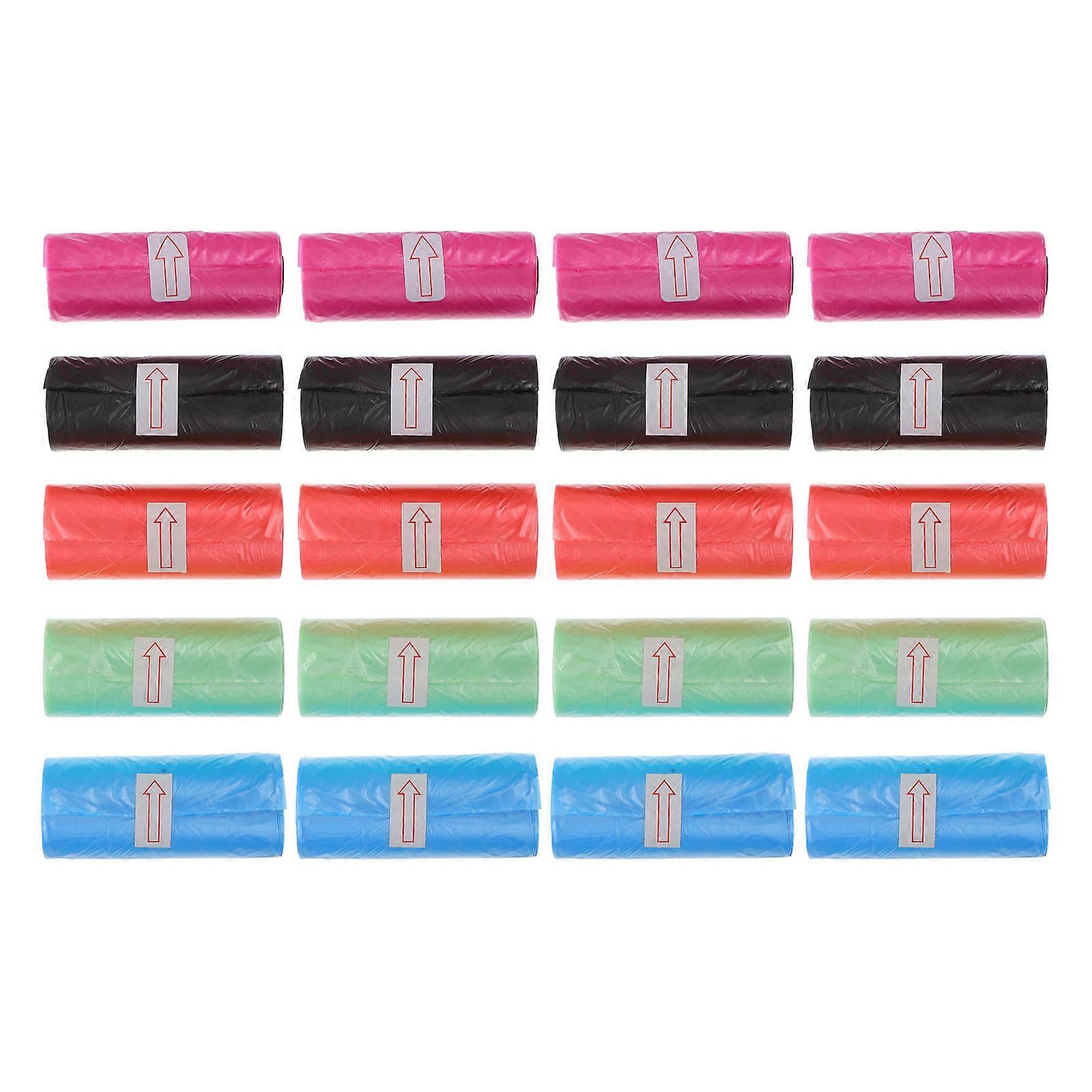 20 Poop Bags Rolls Leak Waste Bags For Dogs Strong Tear Resistant Fits Dispensers Convenient