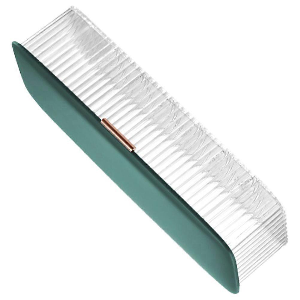 Here's a product description and overview for a **Cable Management Box with Cover – Desk Cord Organizer and Storage Container with Multiple