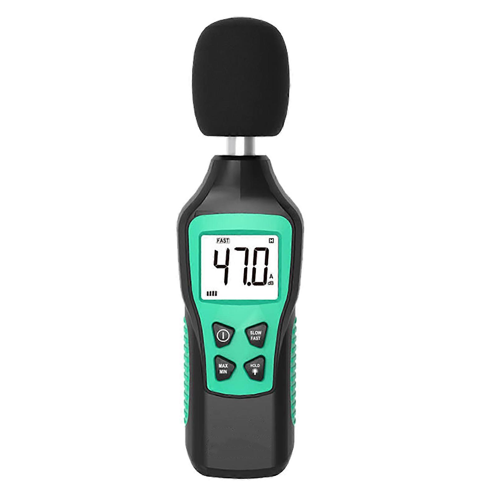 DEWIN Sound Level Meter, Sound Level Meter High Accuracy Real Time Monitoring Portable Noise Tester Decibel Tester for Factory Traffic
