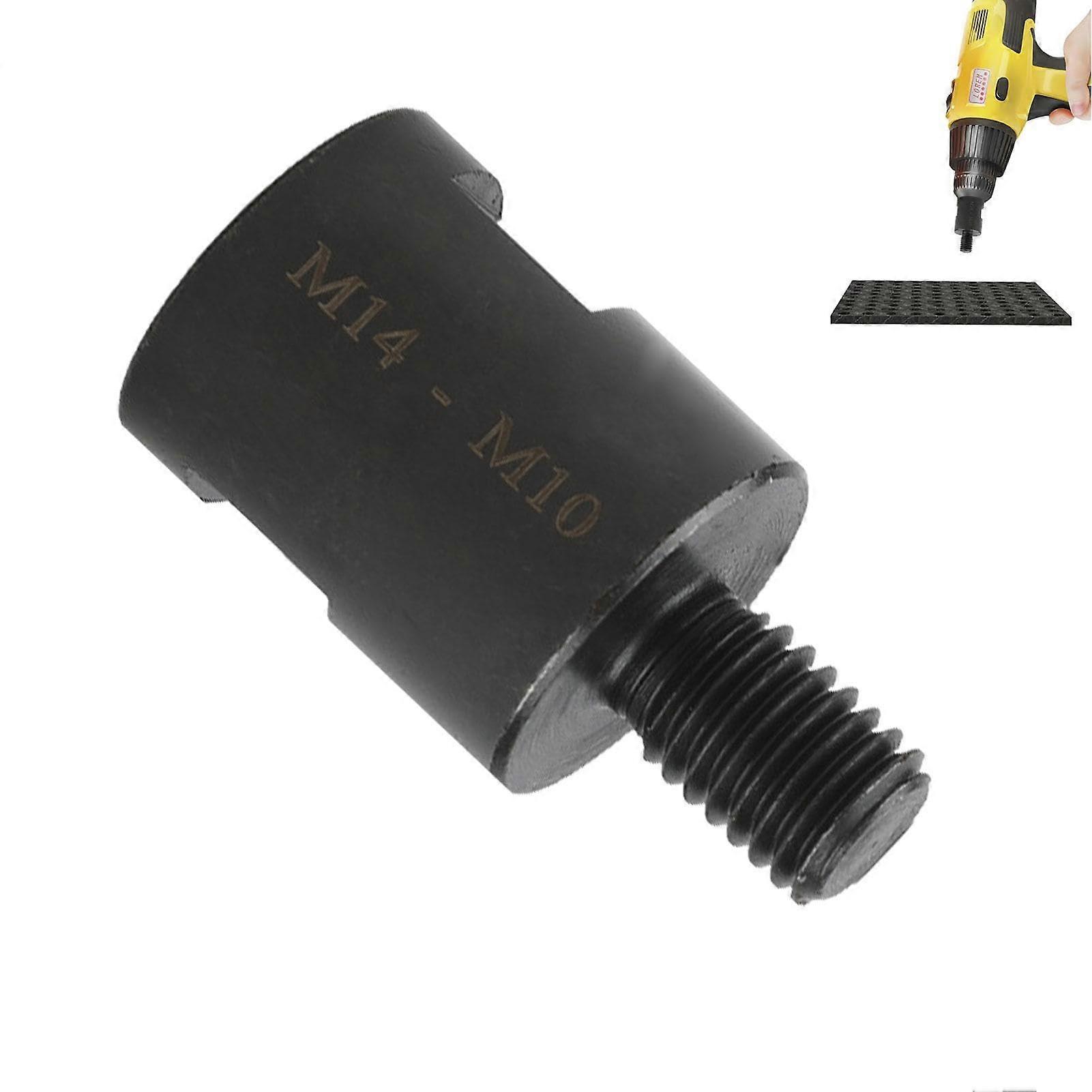 Nozzle for Angle Grinder, M14 to M10 Thread Adapter, Angle Grinder Drill Attachment, M10 to M14 Adapter for Drill