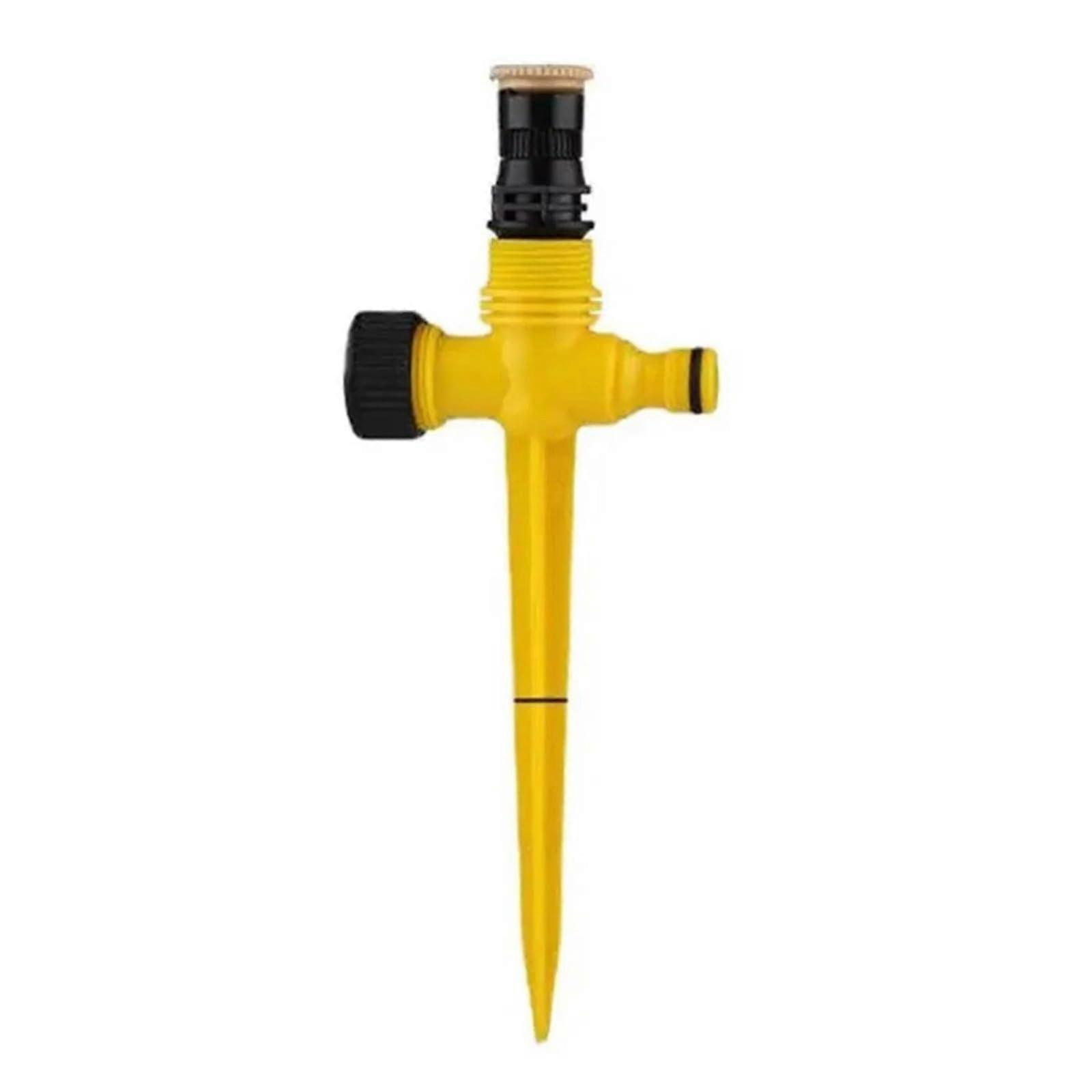 360° Garden Sprinkler Rotation Irrigation Watering System Automatic Agriculture Lawn Farm Greenhouse Spray Nozzle Tool (A) Ref: 4160