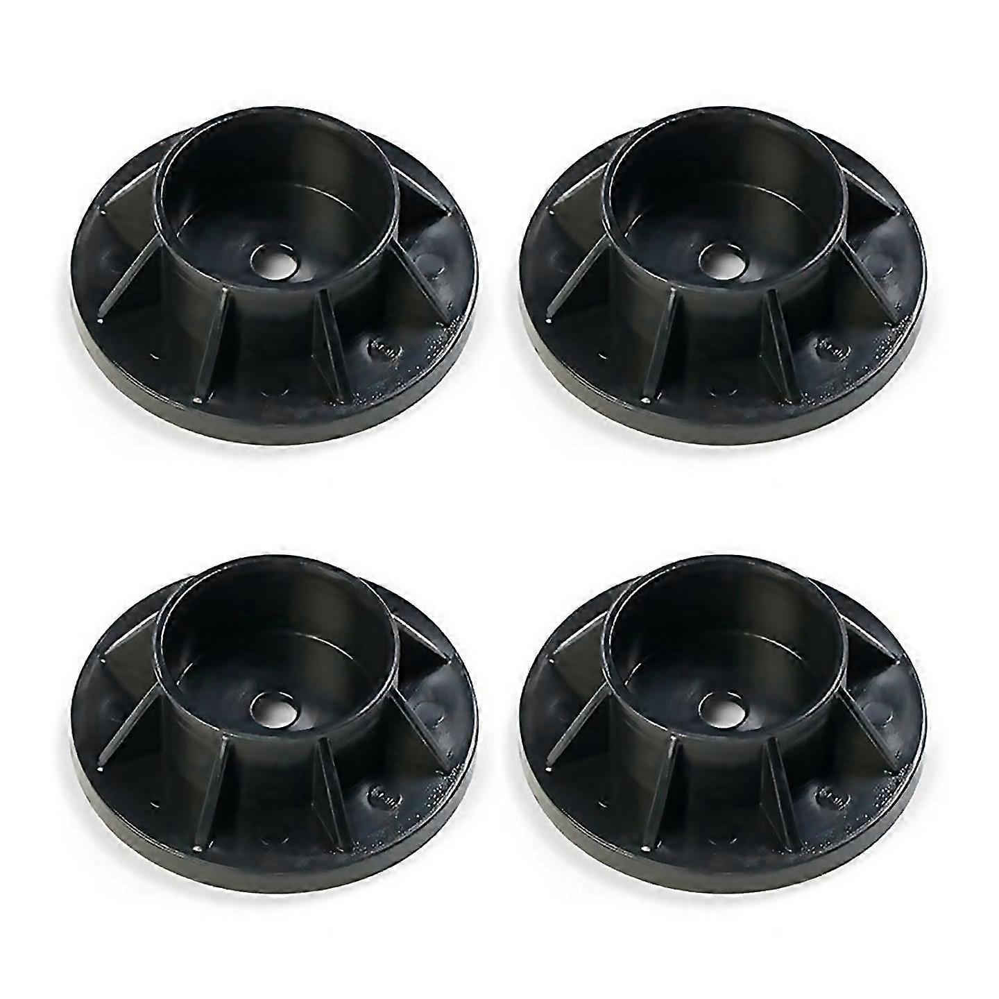 4pcs 10139 Pool Universal Replacement Bottom Base Cap Vertical Leg End Cap