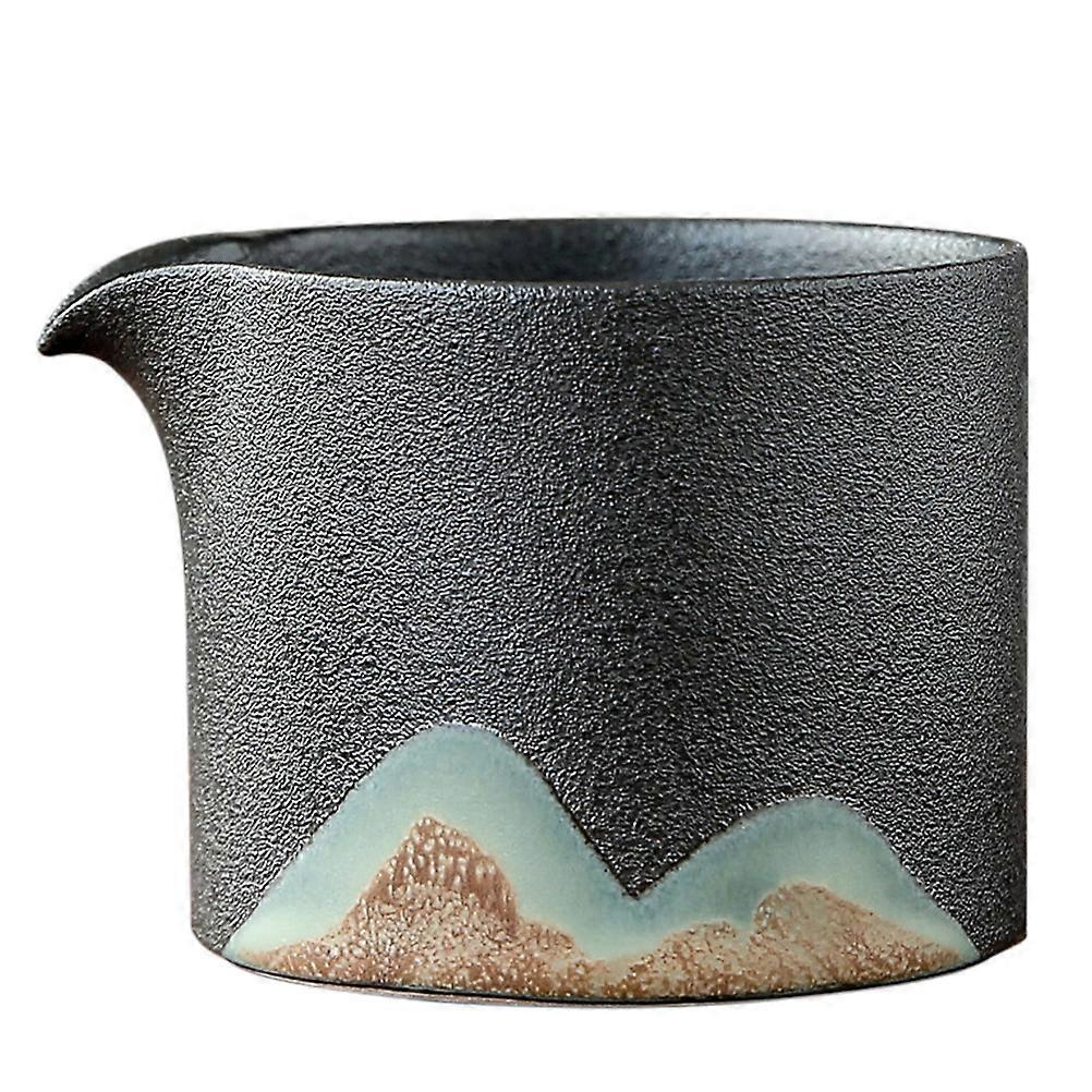 Japanese Style Ceramic Tea Dispenser Ideal For Home Use By Friends And Family With Practical Pouring Convenience 1Pc