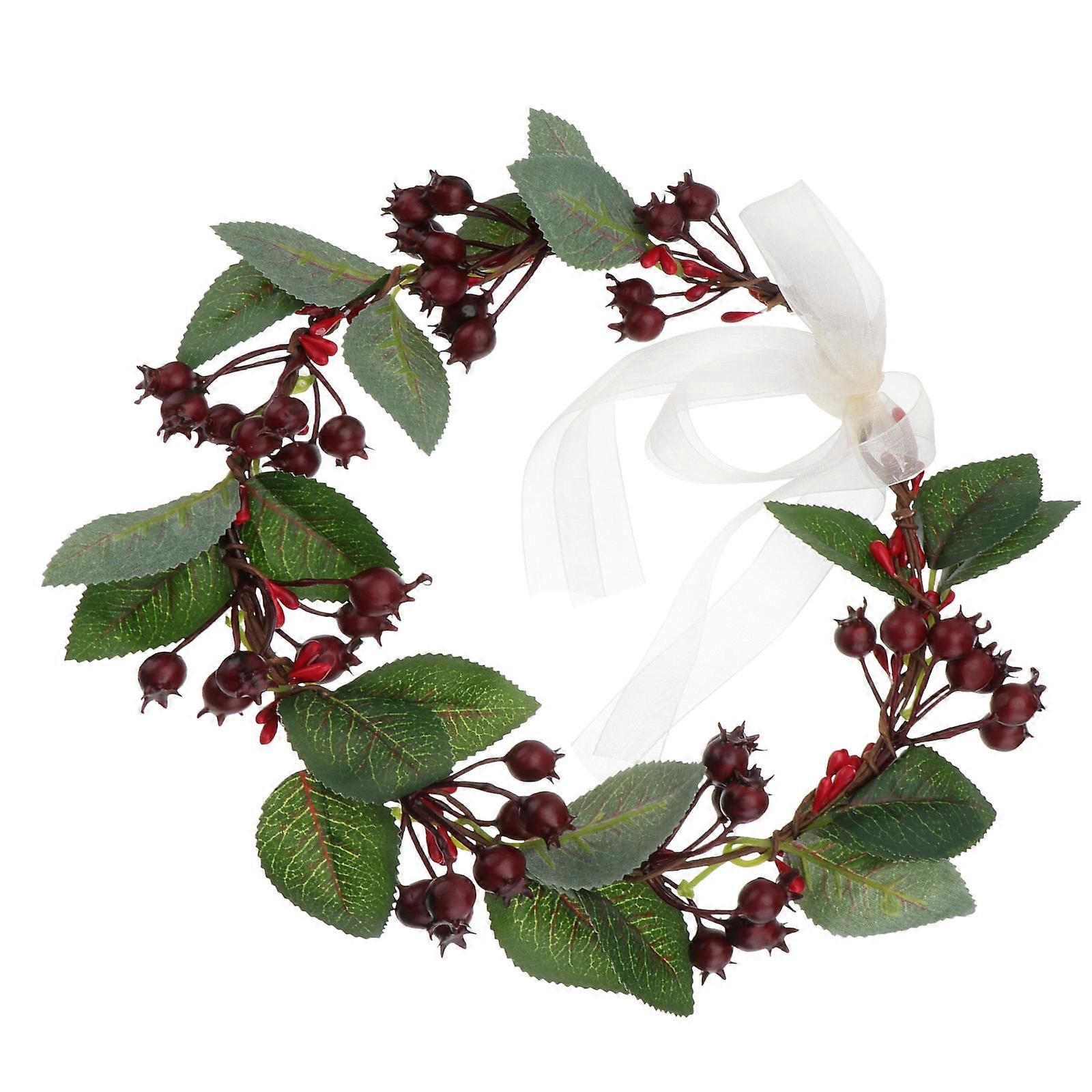 Flower Wreath For Hair Designed For Bride Wedding Decoration Round Multi Color 1Set