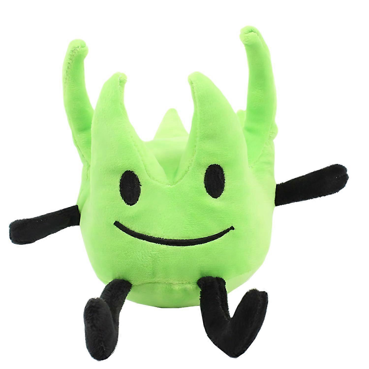 Anime Figure Cushion - 15 cm Soft Filled Collectible Plush with Cake, Jelly, Lolli, Loser, Stone, and Evil Leaf Design