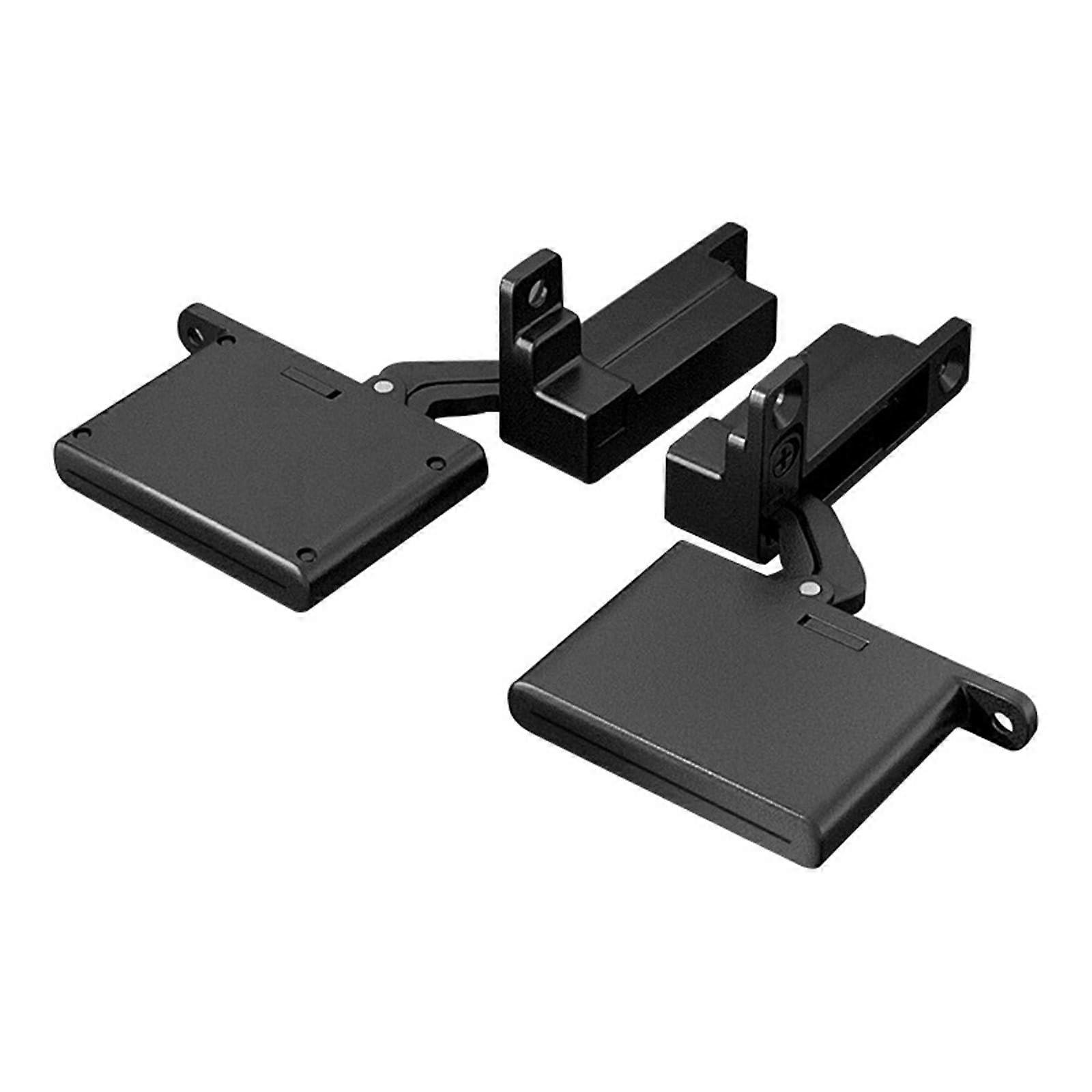 2 pieces adjustable aluminum frame glass door hinge replacement cabinet hydraulic damping buffer hinge