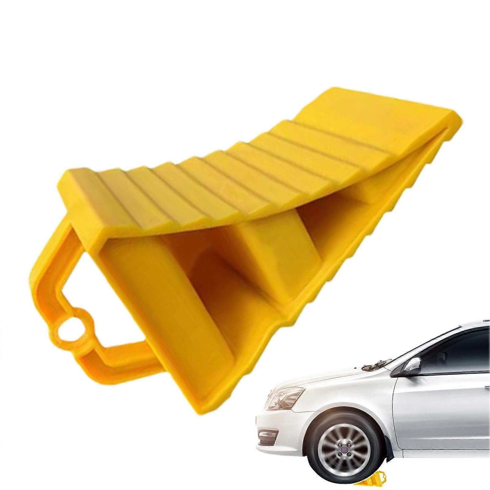 Wheel Chocks With Handles Caravan Wheel Chocks Brake Stopper Wheel Ramp Pads Tyre Protector Stopper Most Tyre Sizes