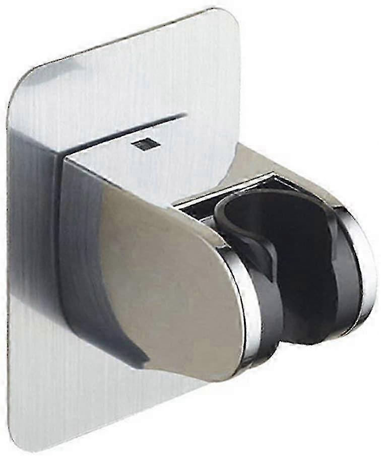 Adjustable shower bracket for flexible hand shower positioning