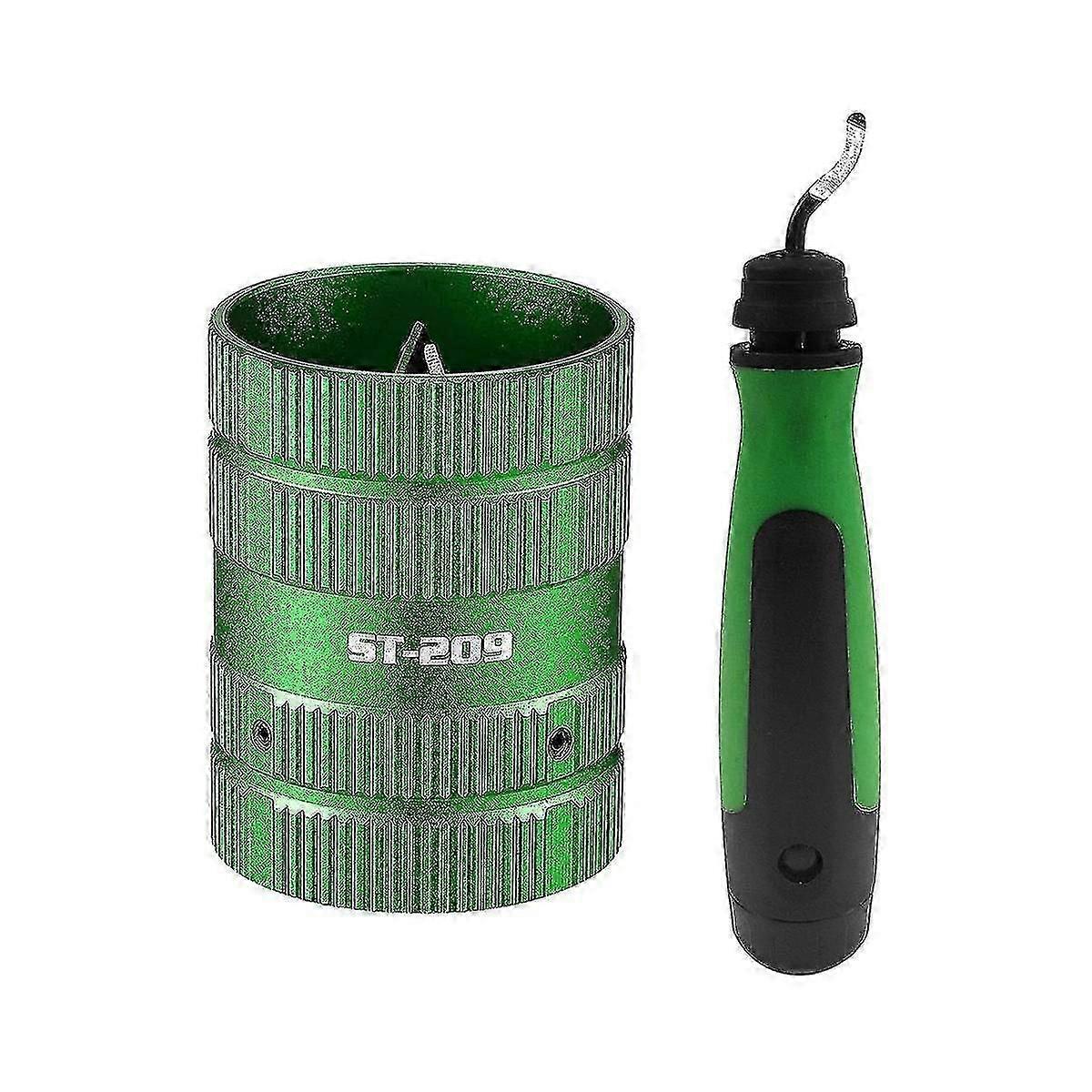 Pipe Deburring Tool Set, Plumbing Tools Od 1/4 To 1-5/8 Pipe Reamer, Pvc And Copper Pipe Cutter Too