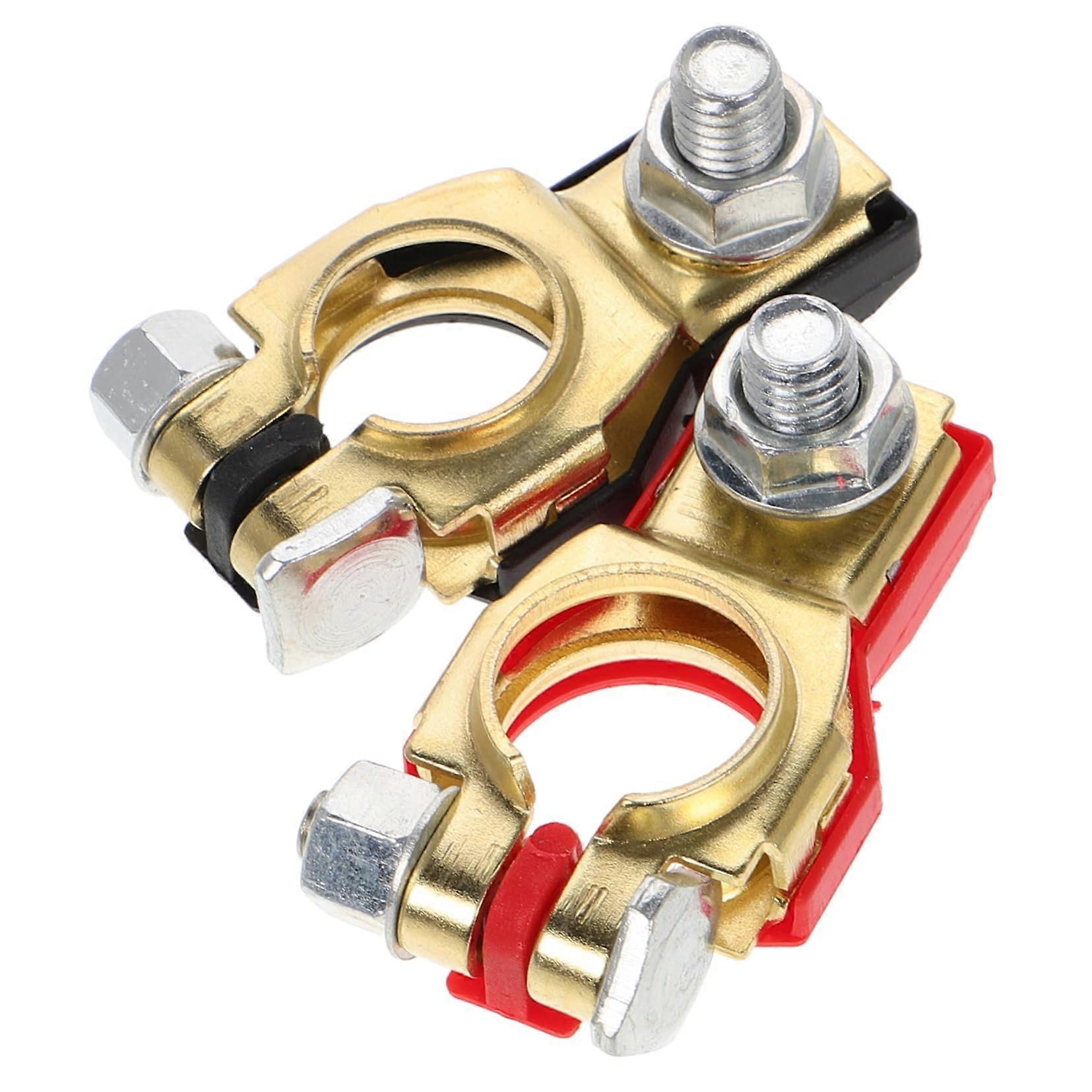 Battery Terminals Top Metal Battery Clamp Protector for Car and Truck 6-12 Volt Compatibility