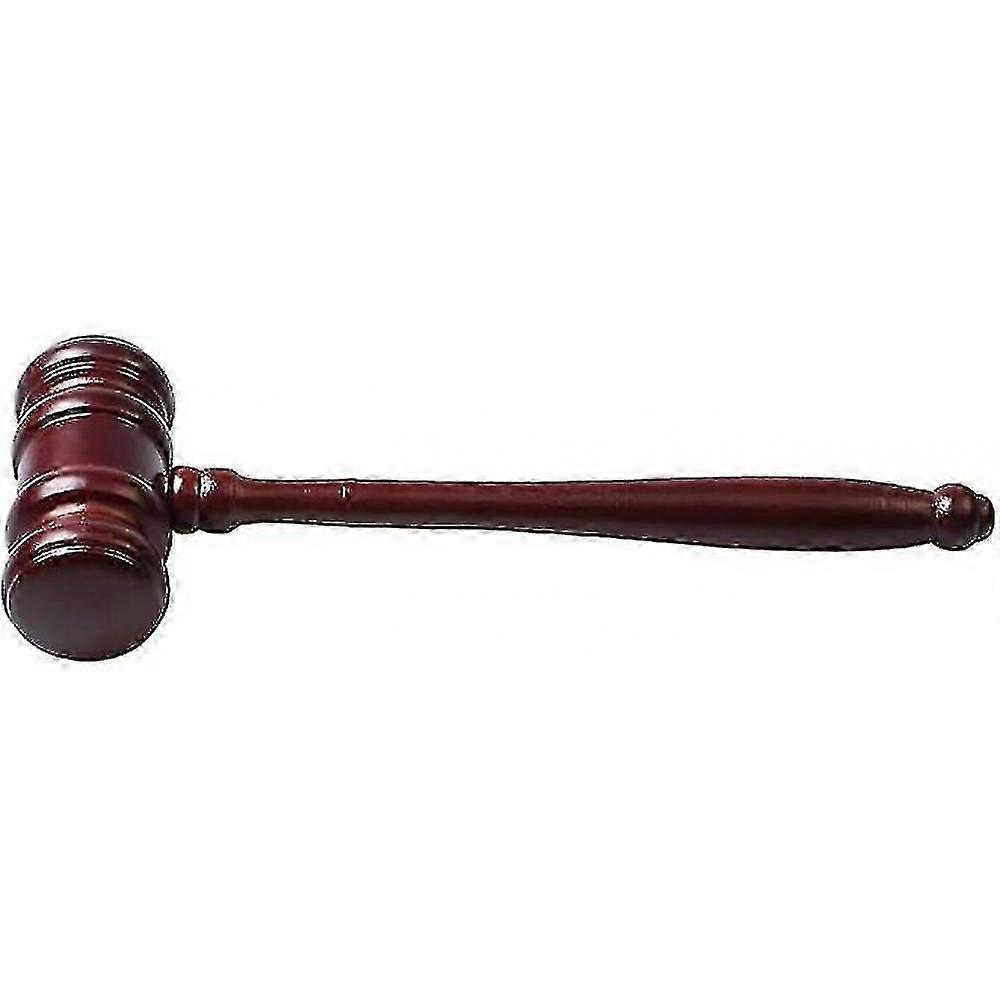 Wooden Gavel And Sound Block Set Wood Gavel And Round Hammer Sound Block Perfect For Judge Lawyer Auction