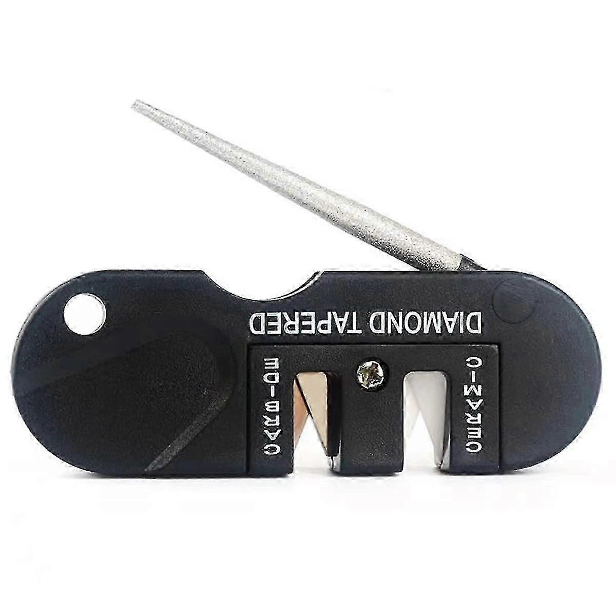 Knife Sharpener, Portable Knife Sharpener Mini Tungsten Tig Sharpener, Foldable Tool Diamond Sharpen