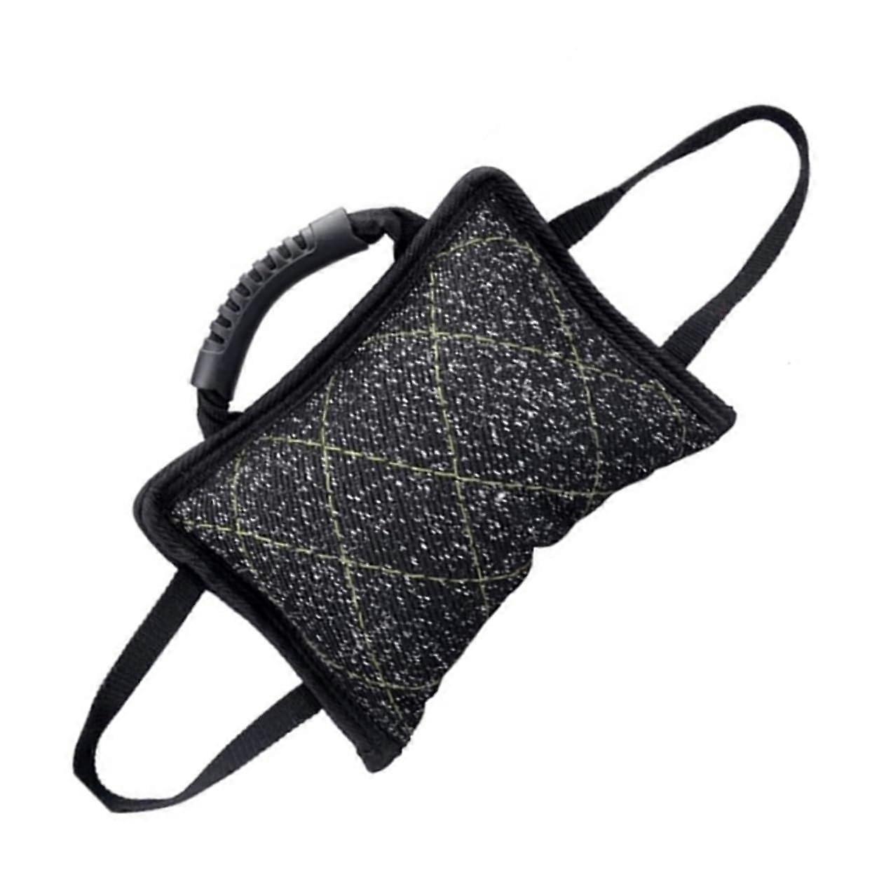 Pet Bite Pillow for Dogs Interactive Tug Toy Anti Handles for Puppy Training Biting Exercises for Young Older Dogs