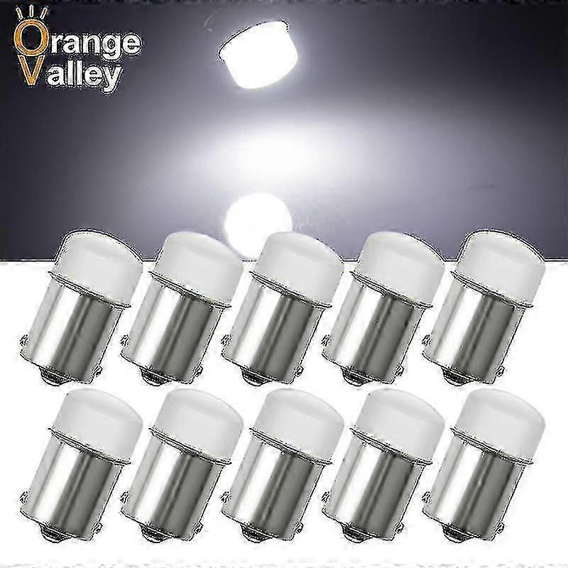 24v weiß - 10 Stück P21w LED-Glühbirne LED-Blinklicht Broop-Licht Brack R5w Led DC Automobiles Lampe Drl