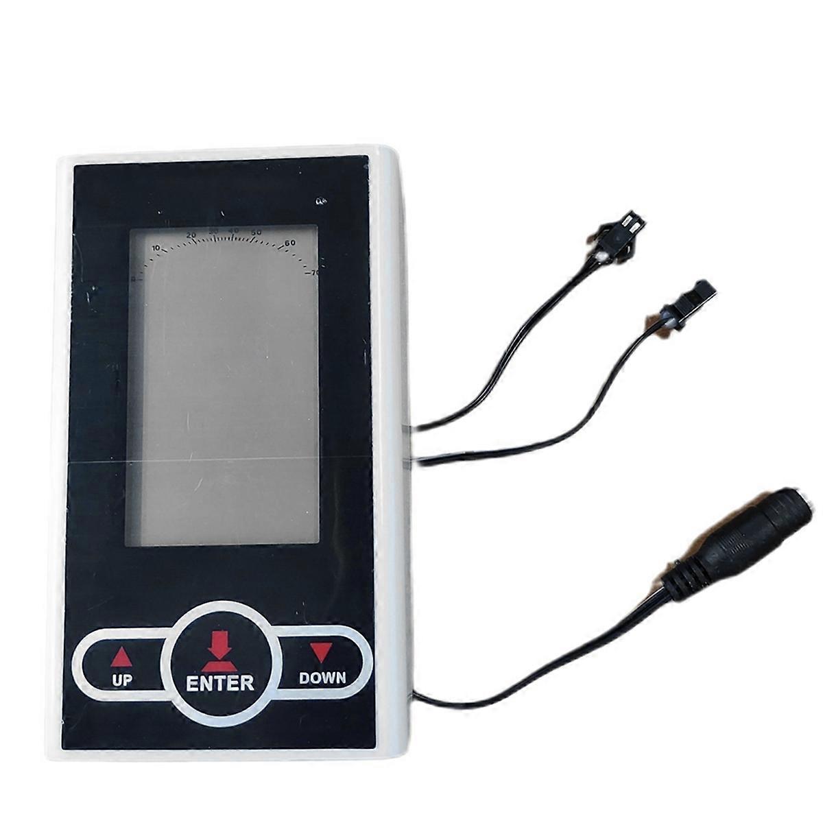 Exercise Bike Speedometer Display Monitor Fitness Tracker for Bikes and Ellipticals Heart Rate Calo