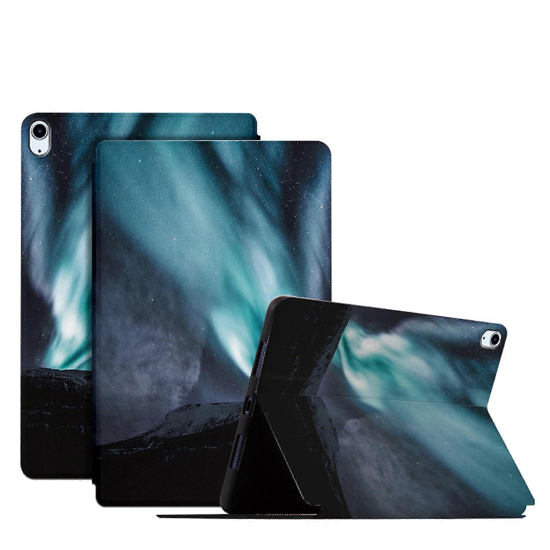 DayQiQiPu iPad 11th Gen Case 2025 Model A3355/A3356, 11-Inch Slim PU Leather Flip Cover with Auto Sleep/Wake Feature, Pattern 02