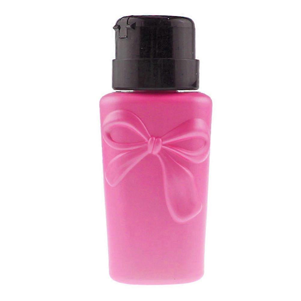 2Pcs Cosmetic Pump Bottles with Leakproof Bowknot Design for Storage Safe Plastic