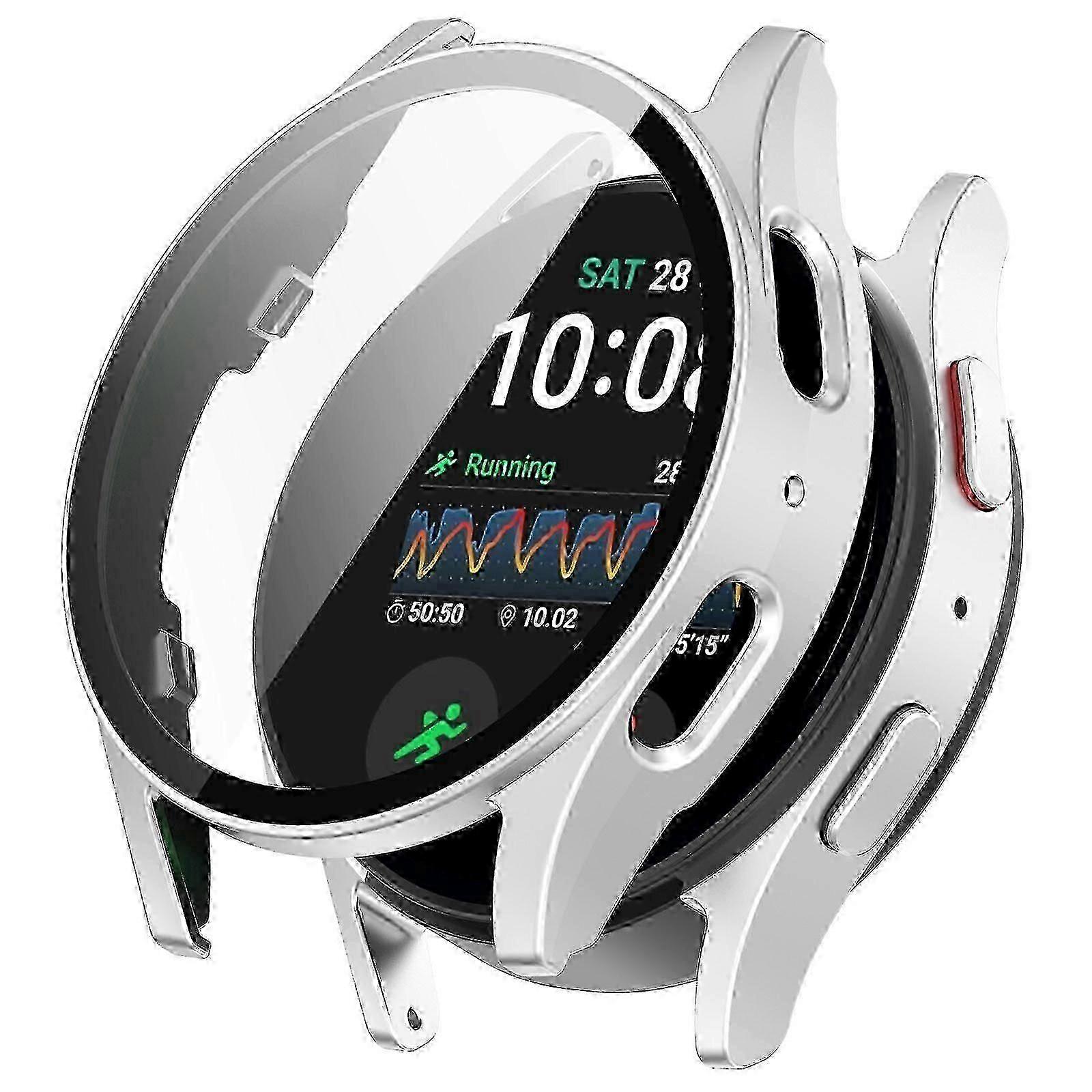 For Samsung Galaxy Watch7 44mm Pc Watch Case Anti-scratch Cover Wit...