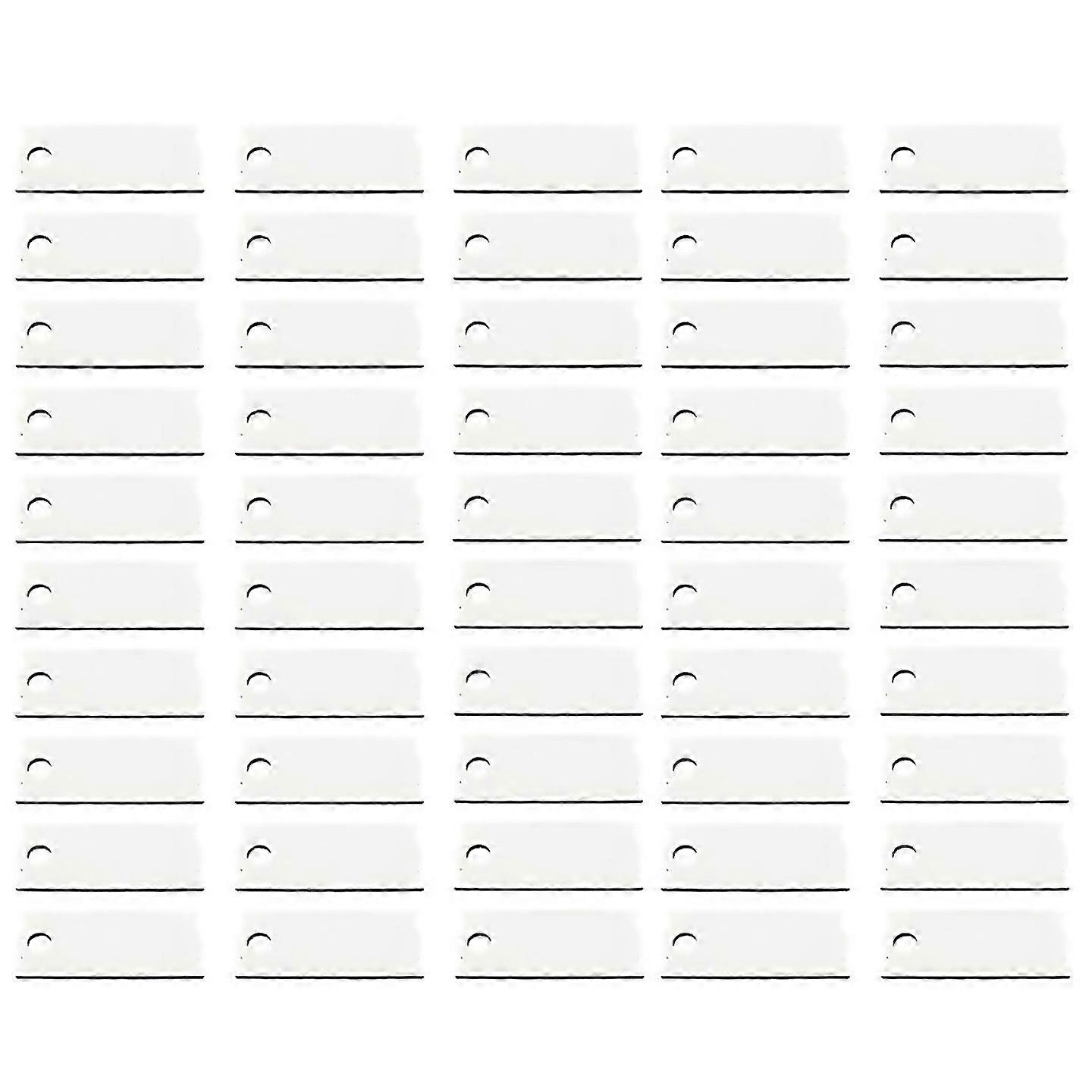 For 50pcs Sublimation Name Plates Holder Blanks For
