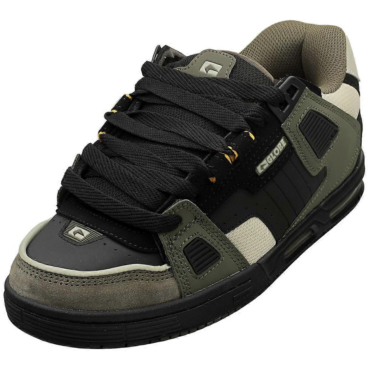 Globe Sabre Mens Skate Trainers in Black Army