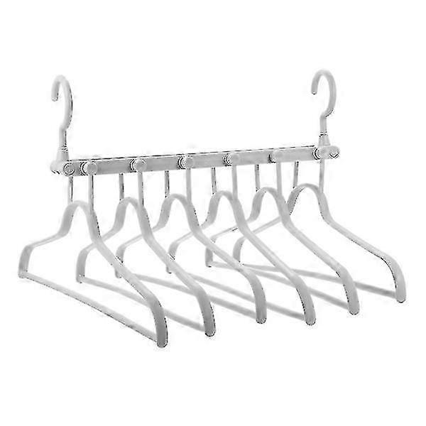 Multifunctional Rotatable Solid Plastic Clothes Rack Foldable Cloth...