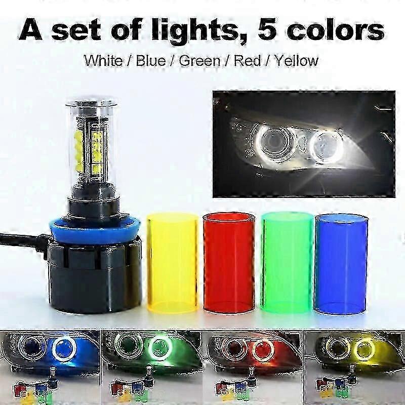 2x160w H8 Led Headlight Led Marker Lights Canbus For X5 E70 X6 E71 E90 E91 E92 M3 E89