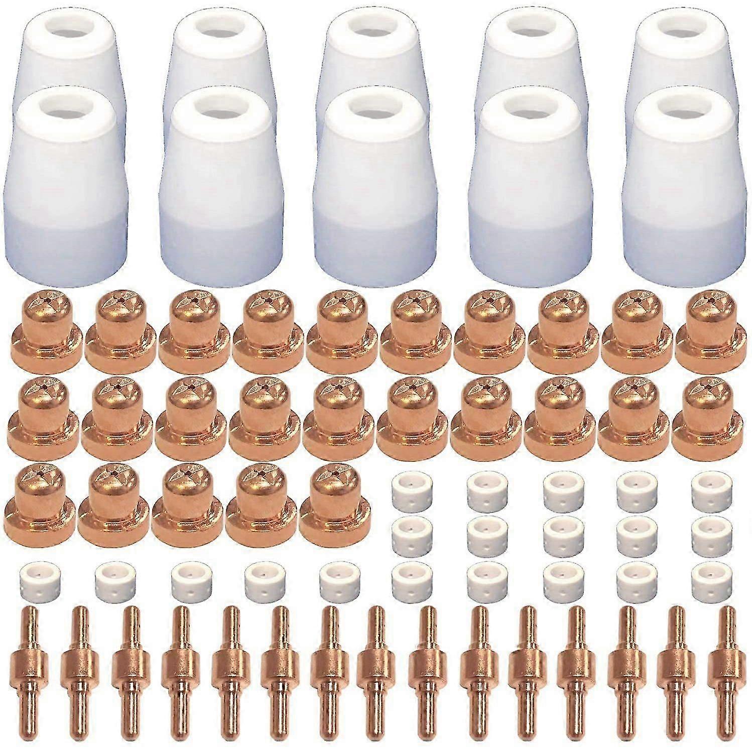 plasma cutting torch consumables PT31 LG40 70 pcs