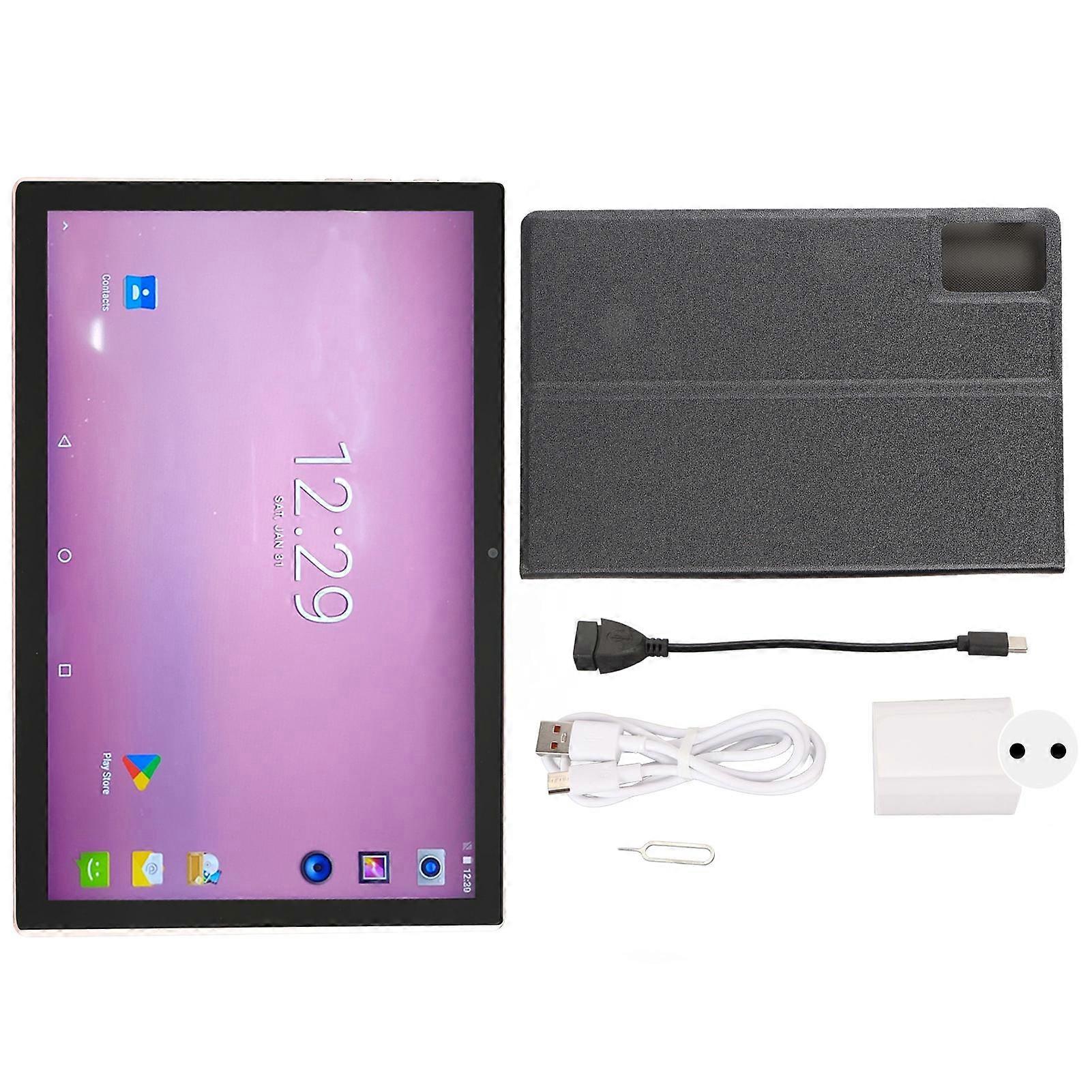 10.1 Inch Tablet Android 12 Octa Core 8GB RAM 256GB ROM 4G WiFi 7000mAh with Case