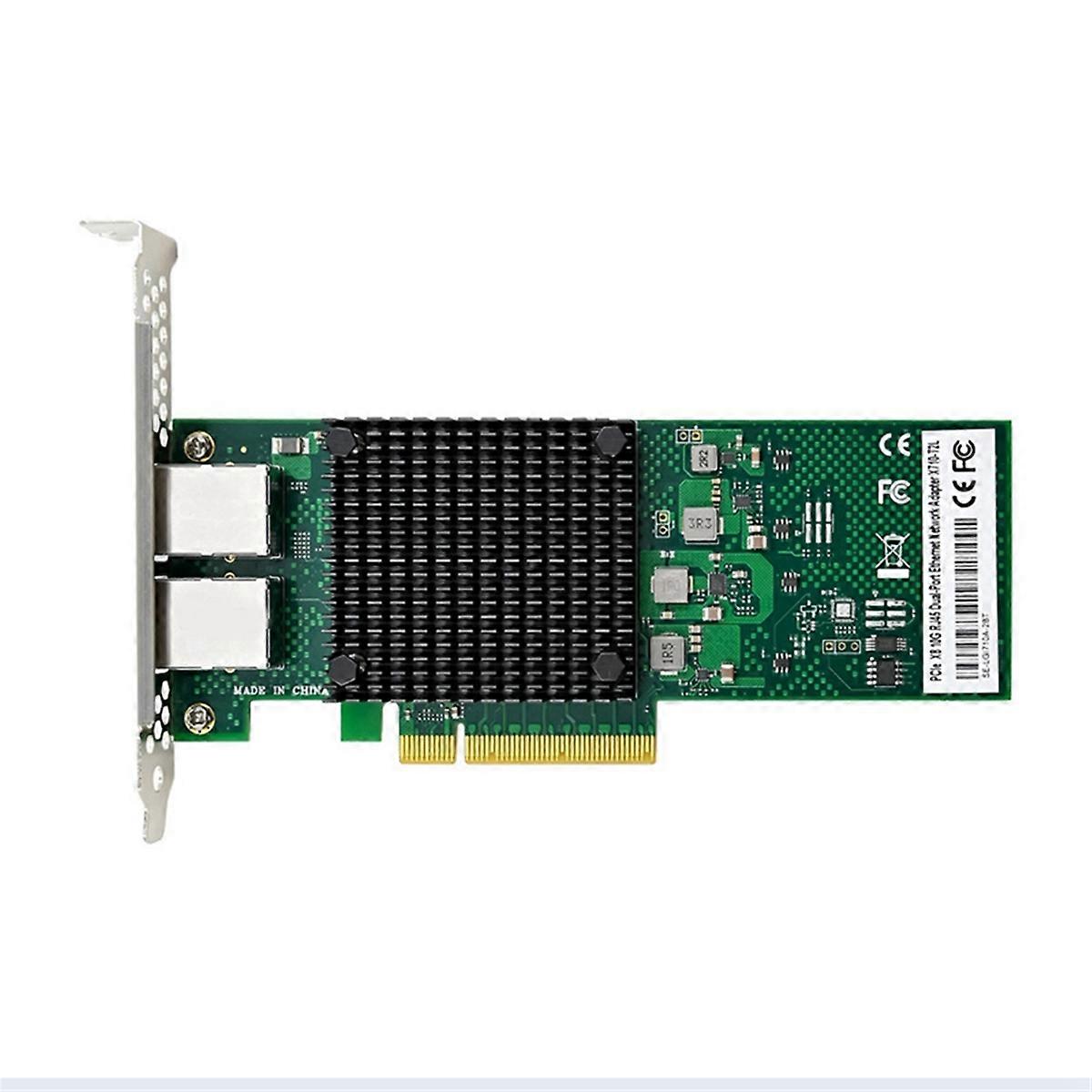 Network Card PCIe X8 V710-T2 Dual Port Server Network Card Supports 2 X 5GbE NBASE-T Server Network Card