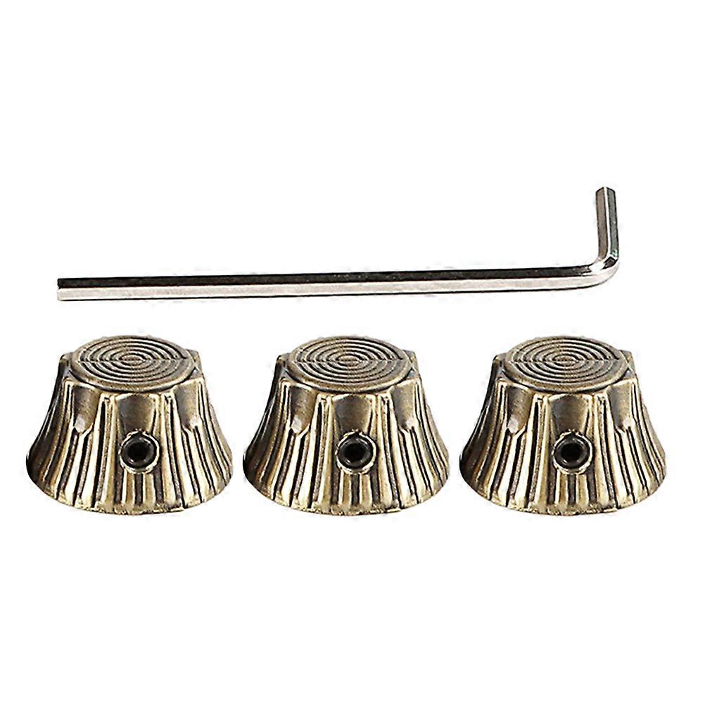Tone Control Buttons Alloy Material Guitarists Studio Recordings 4Pcs