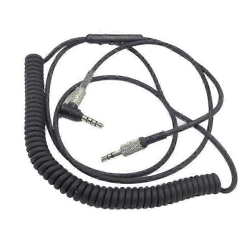 Spring Audio Cable Cord Line For Marshall Major Ii 2 Monitor Bluetooth Headphone